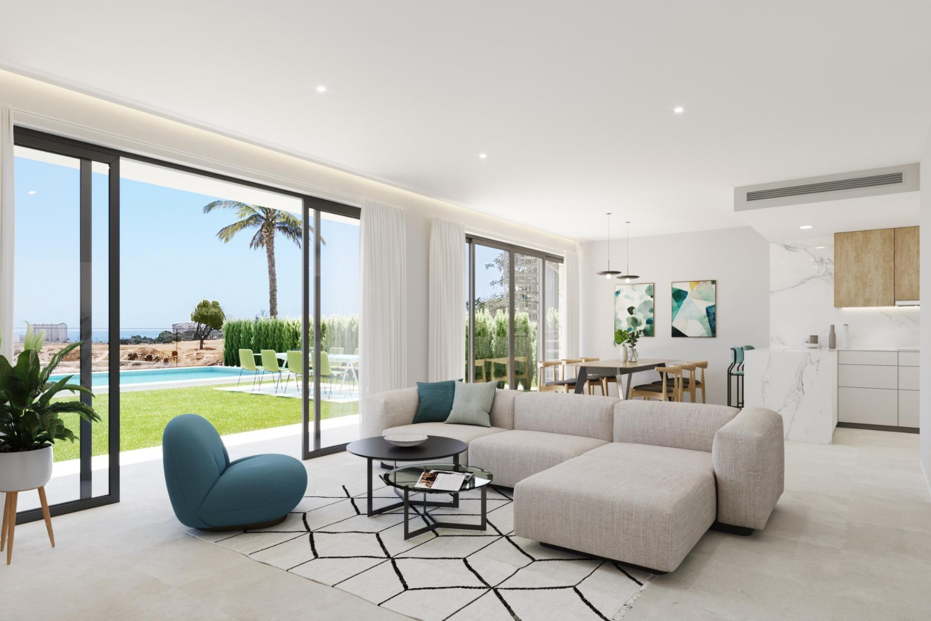 Nieuwbouw Woningen - Villa - San Juan Alicante - La Font