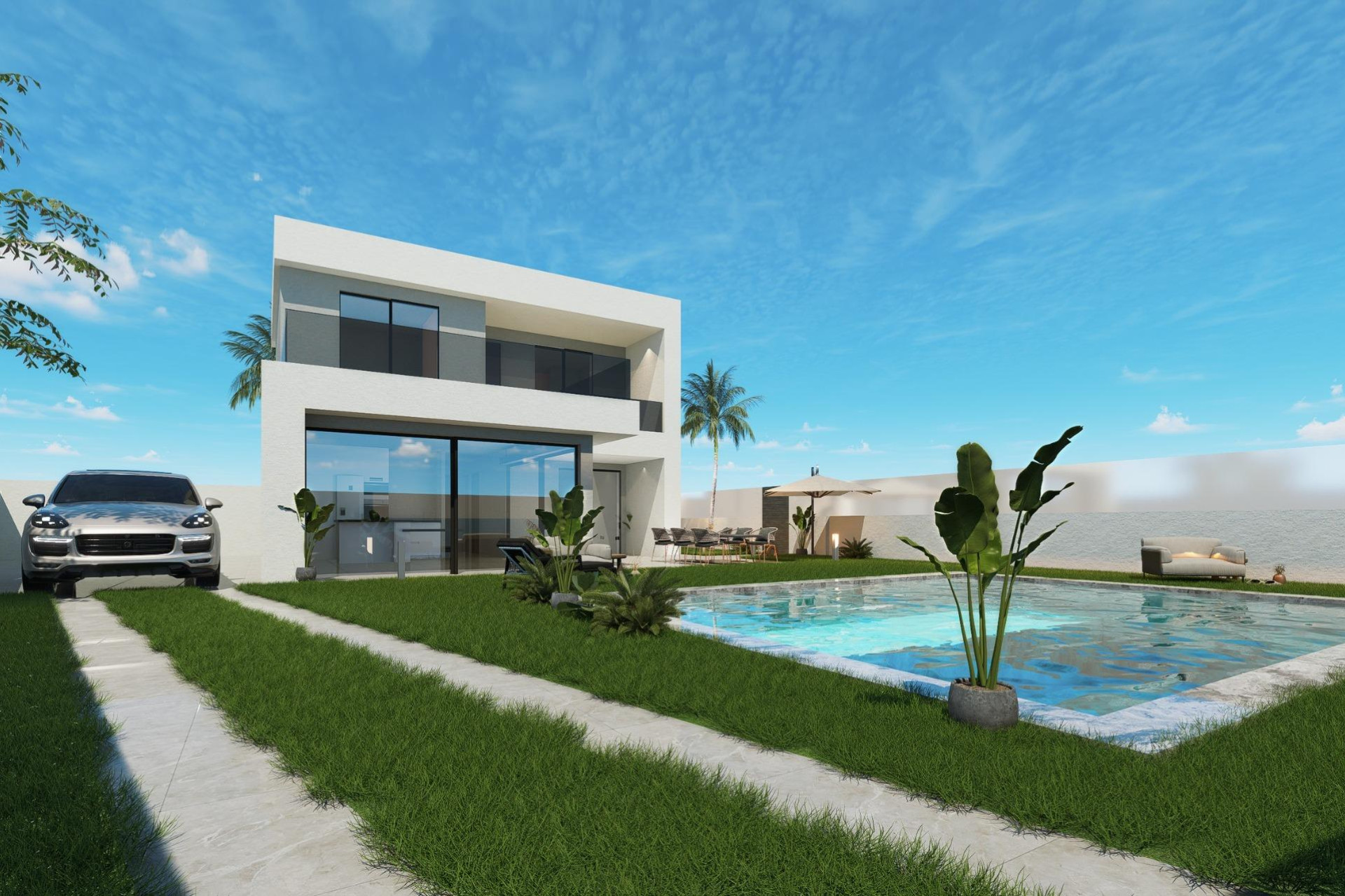 Nieuwbouw Woningen - Villa - San Pedro del Pinatar - Los Plazas