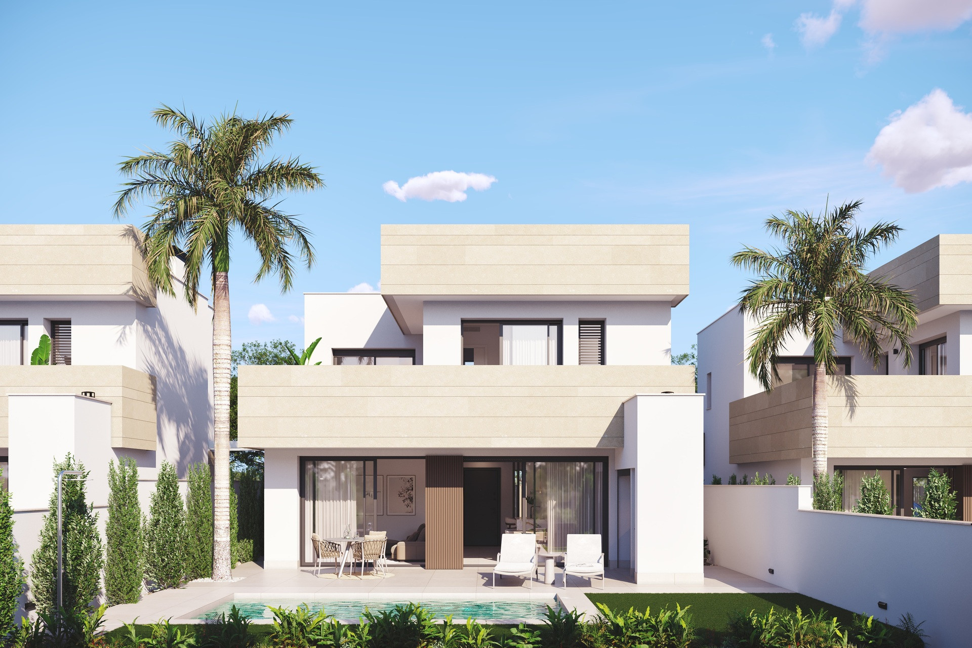 Nieuwbouw Woningen - Villa - Santiago de la Ribera