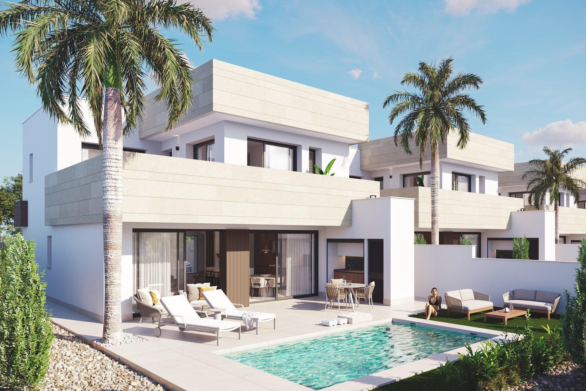 Nieuwbouw Woningen - Villa - Santiago de la Ribera