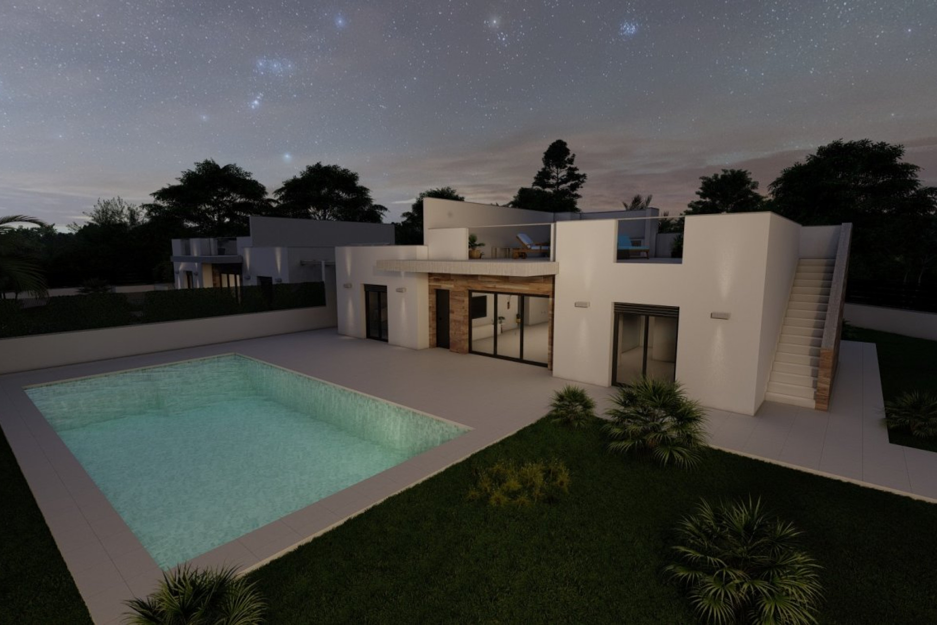 Nieuwbouw Woningen - Villa - Torre Pacheco - Roldán