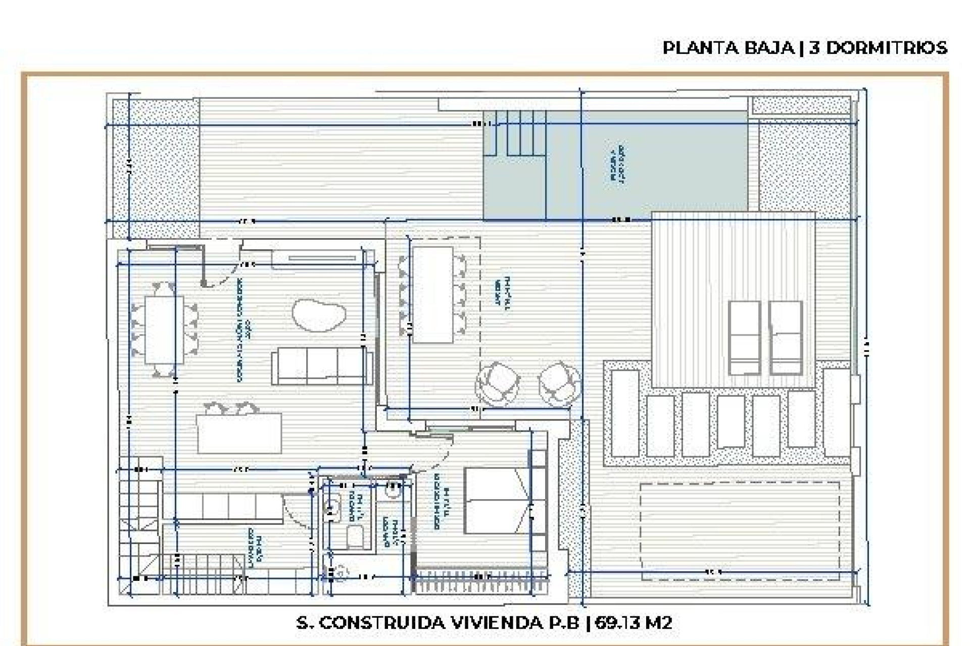 Nieuwbouw Woningen - Villa - Torre Pacheco - Roldán