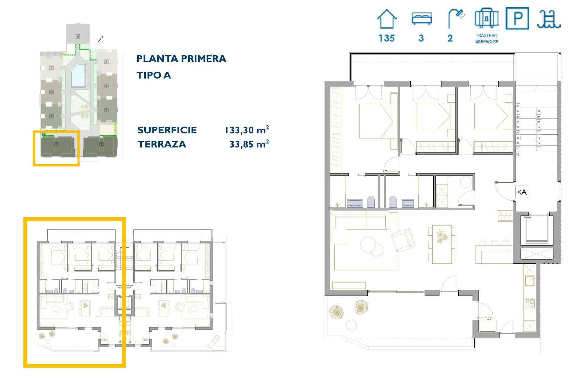 Nouvelle construction - Appartement - San Pedro del Pinatar - Pueblo