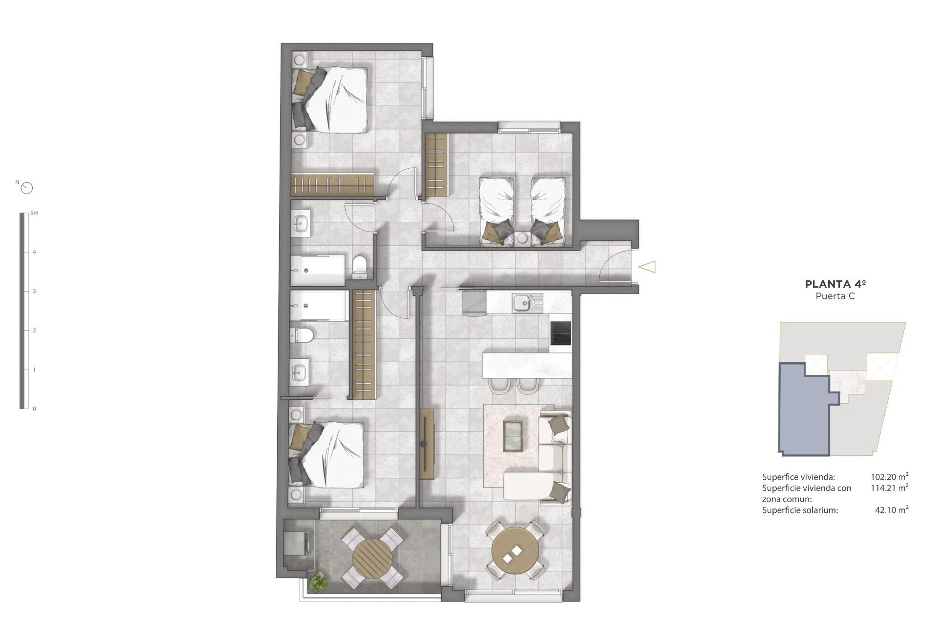 Nouvelle construction - Attique - Guardamar del Segura - Pueblo