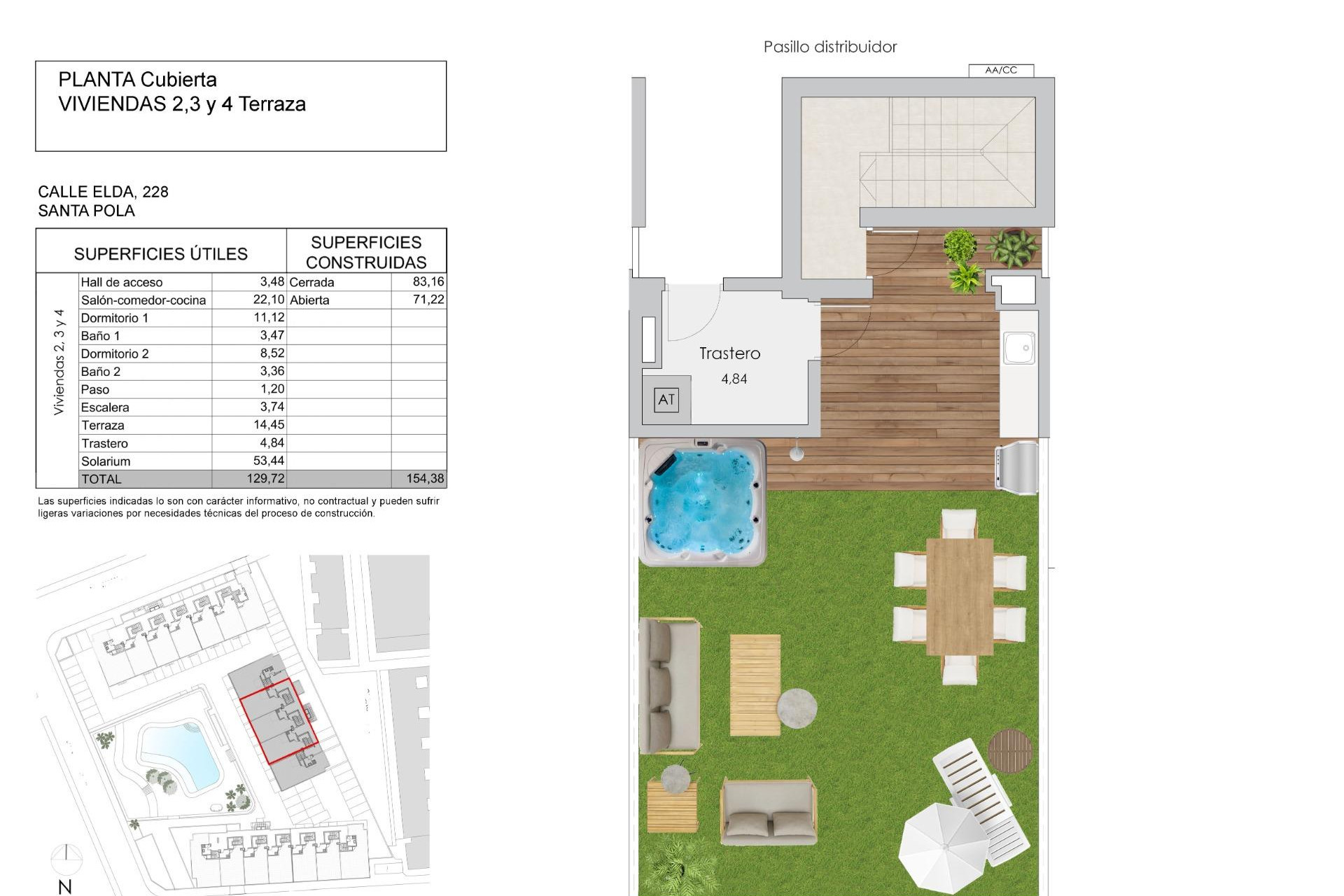 Nouvelle construction - Attique - Santa Pola - Playa Tamarit