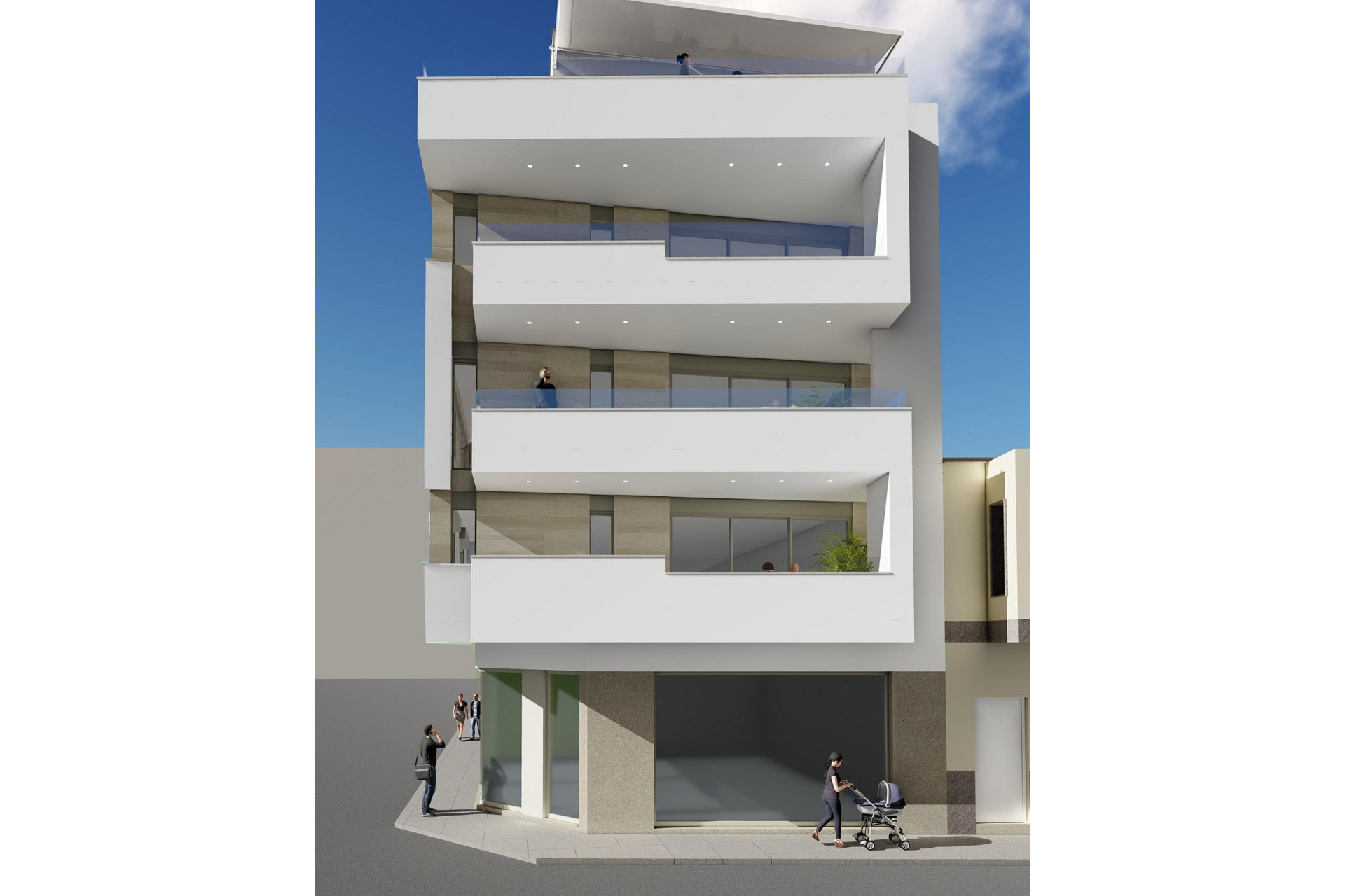 Nouvelle construction - Attique - Torrevieja - Playa del Cura