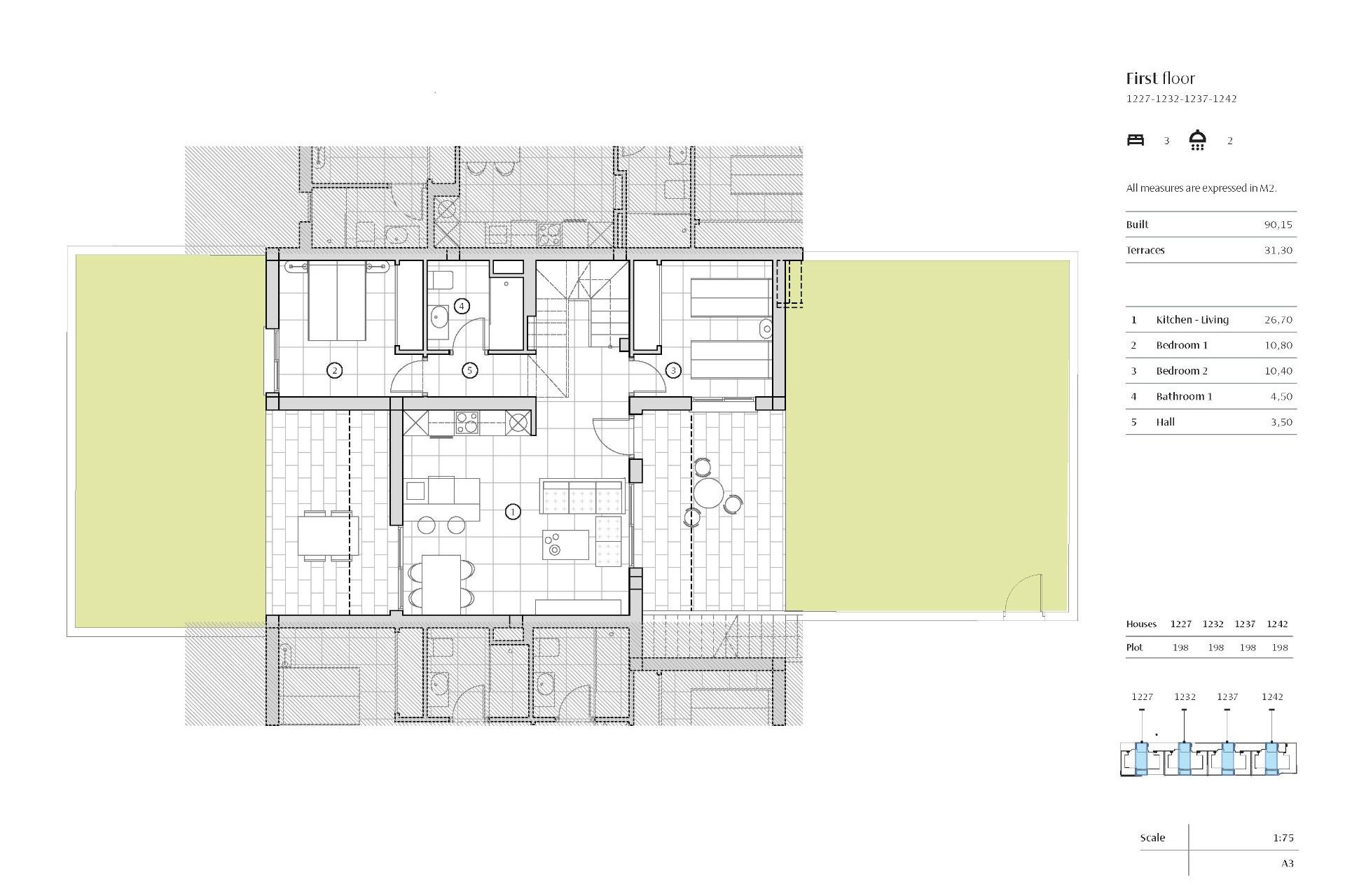 Nouvelle construction - Maison de ville - Algorfa - La Finca Golf