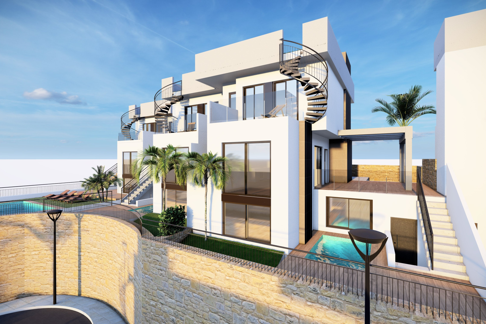 Nouvelle construction - Maison de ville - Algorfa