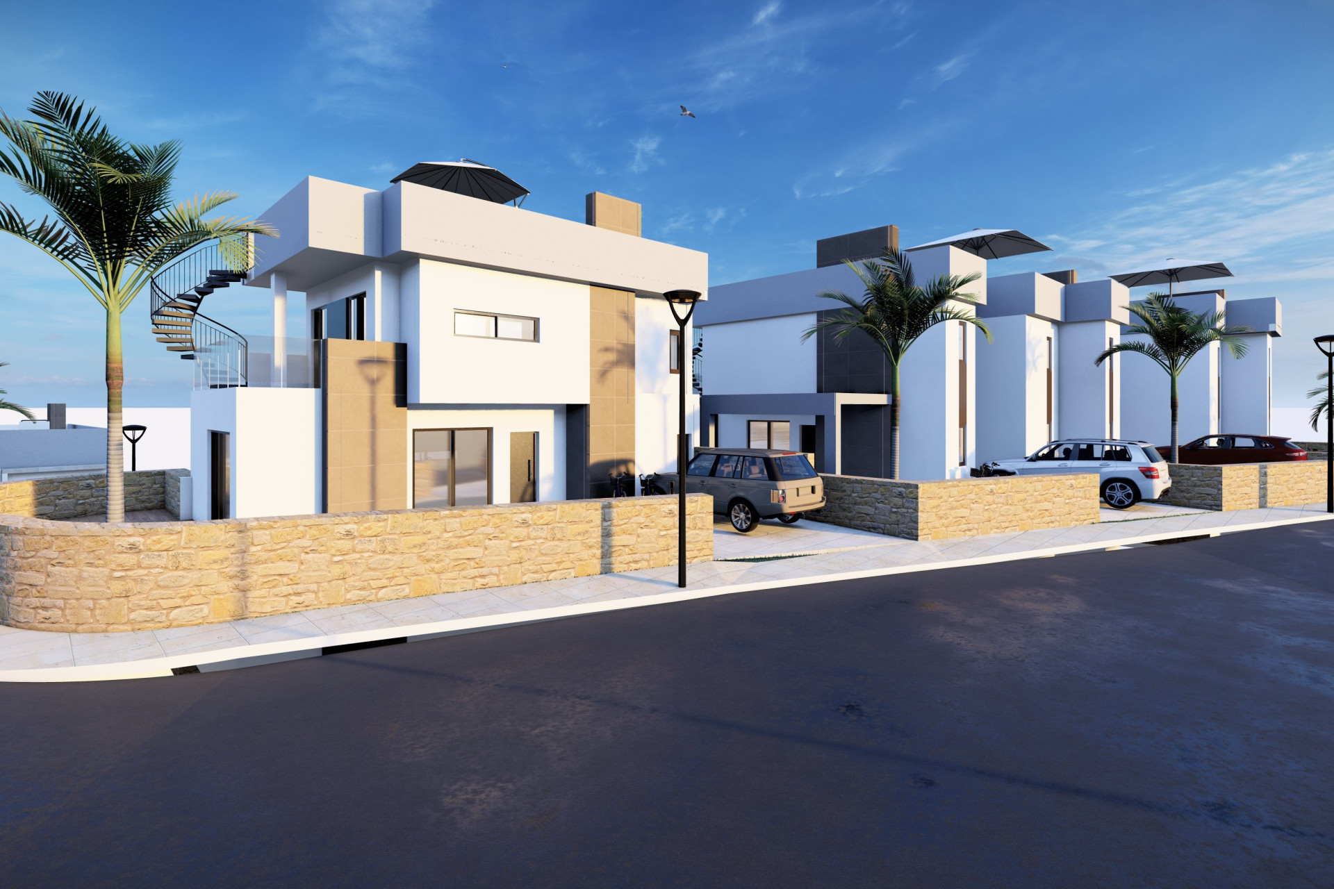Nouvelle construction - Maison de ville - Algorfa