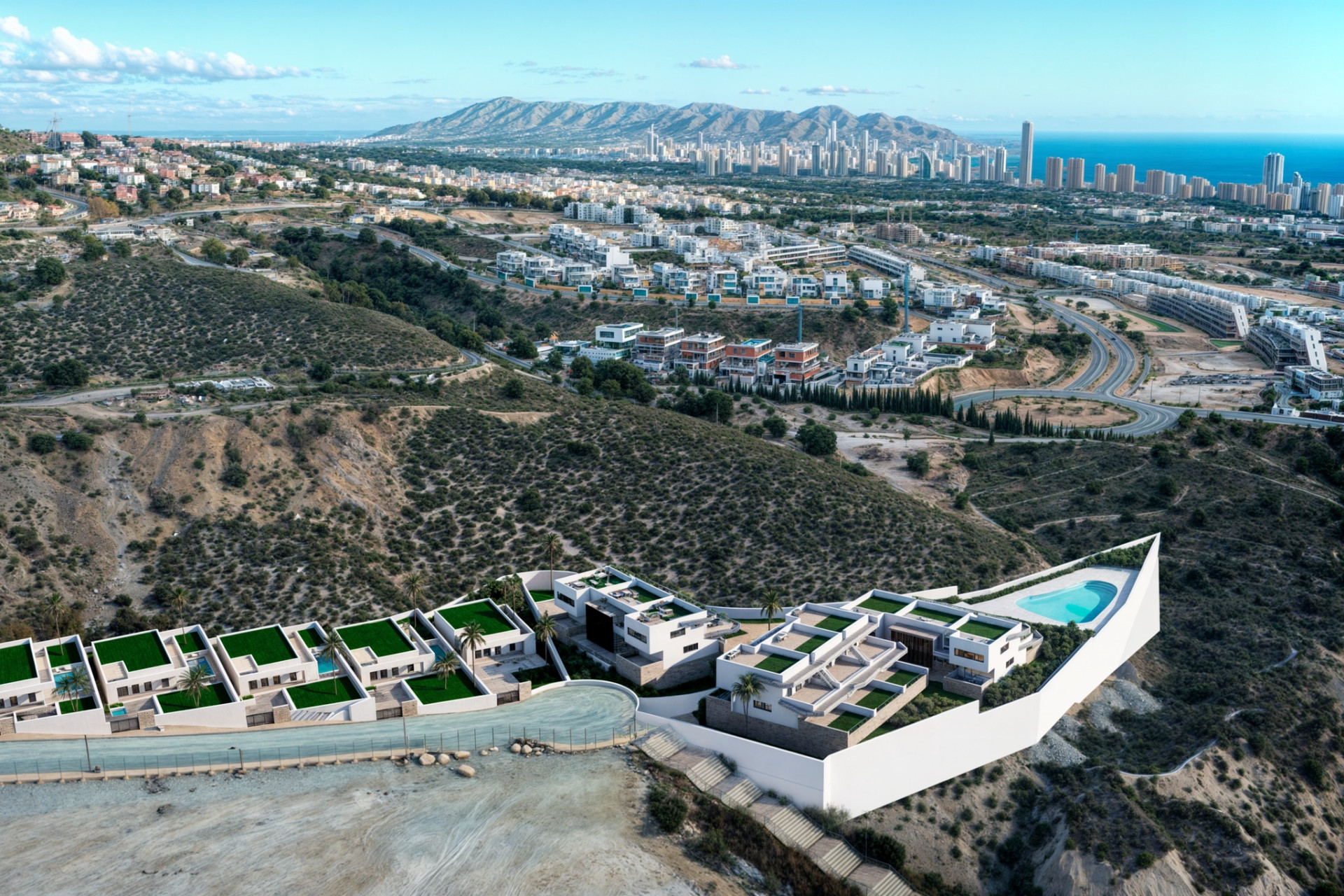 Nouvelle construction - Maison de ville - Finestrat