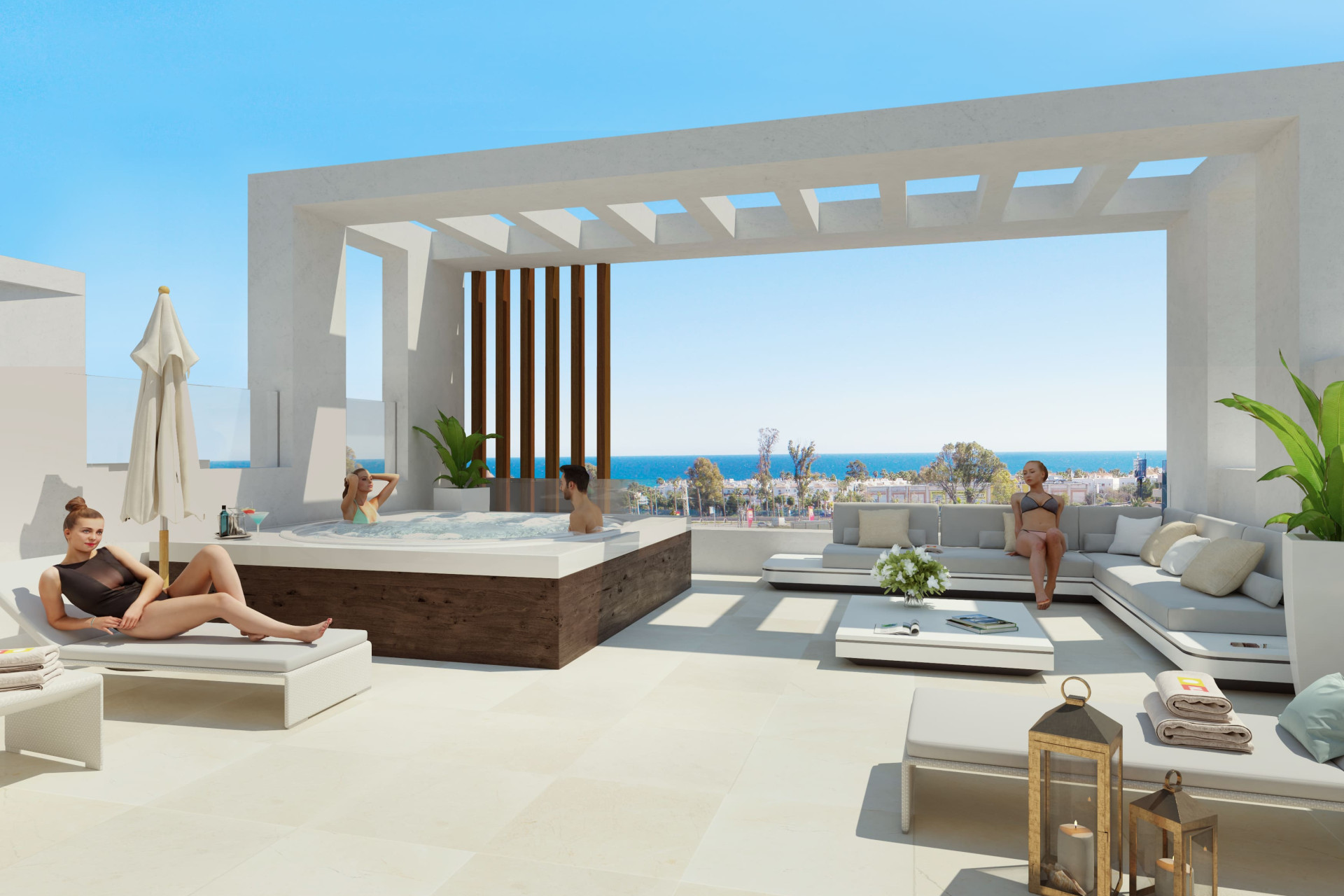 Nouvelle construction - Maison de ville - Las Lagunas de Mijas