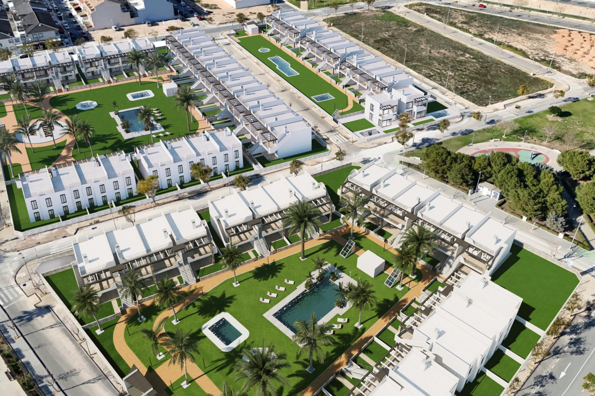 Nouvelle construction - Maison de ville - Pilar de la Horadada