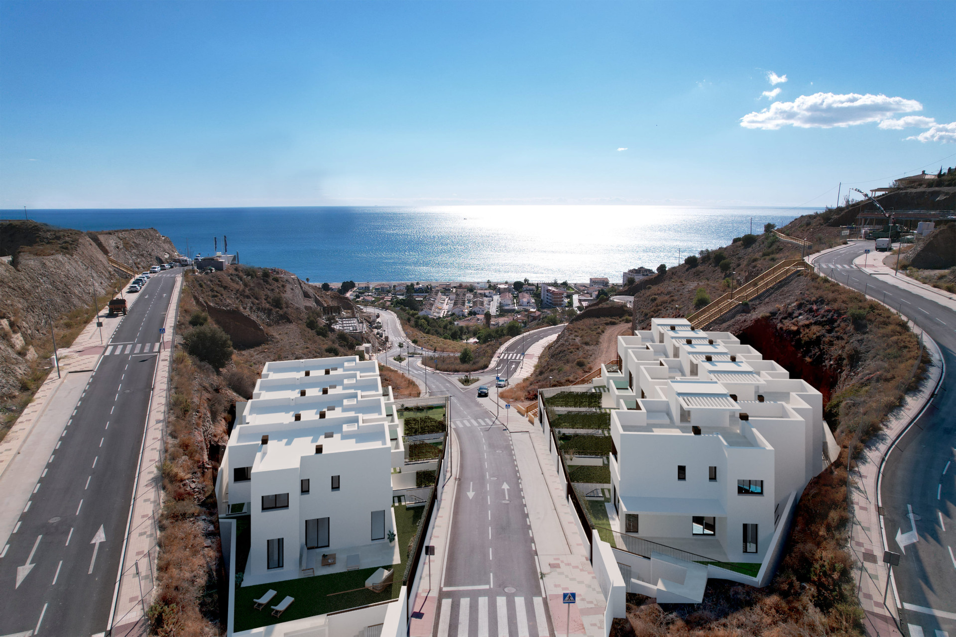 Nouvelle construction - Maison de ville - Rincón de la Victoria