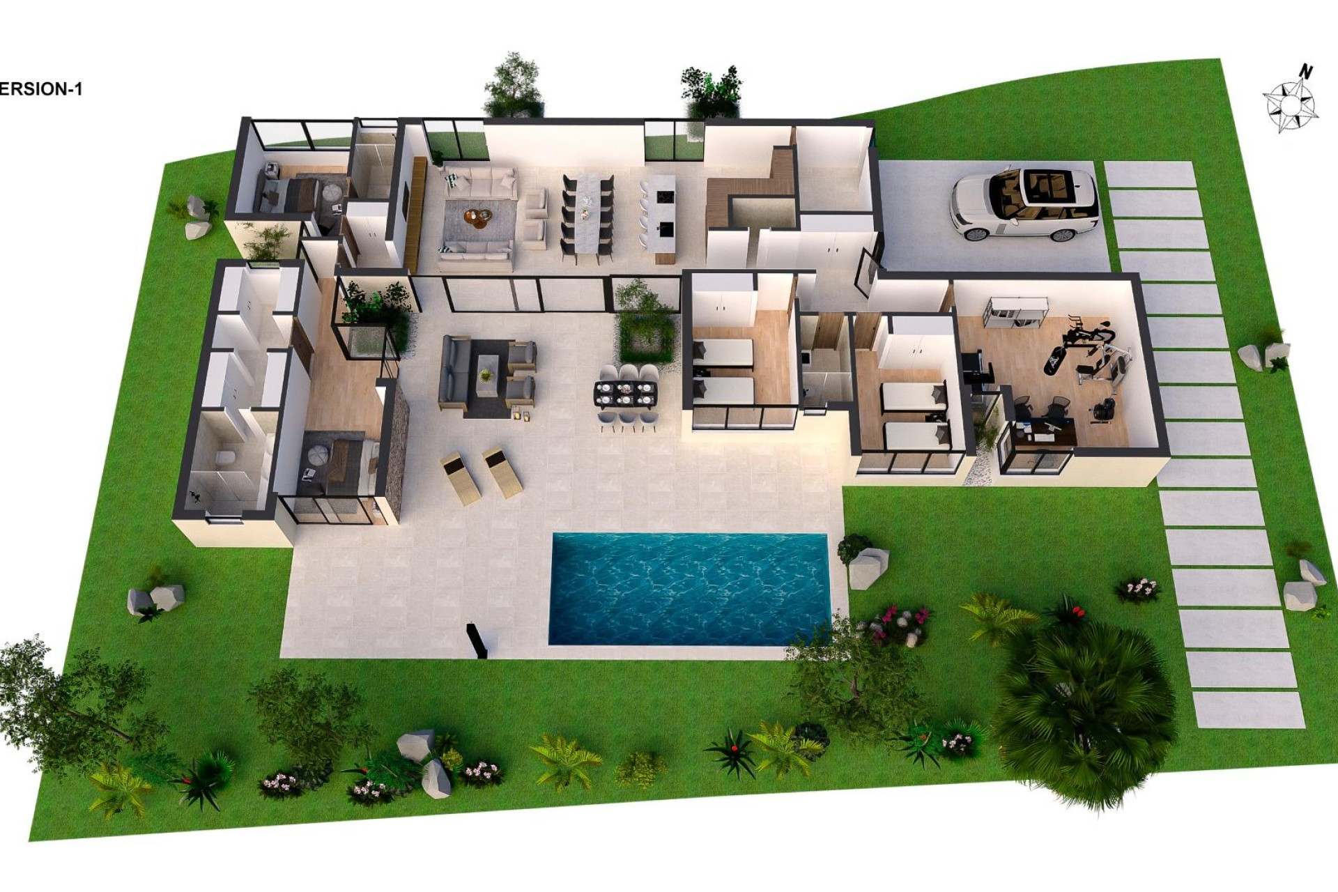 Nouvelle construction - Villa - Banos y Mendigo - Altaona Golf And Country Village