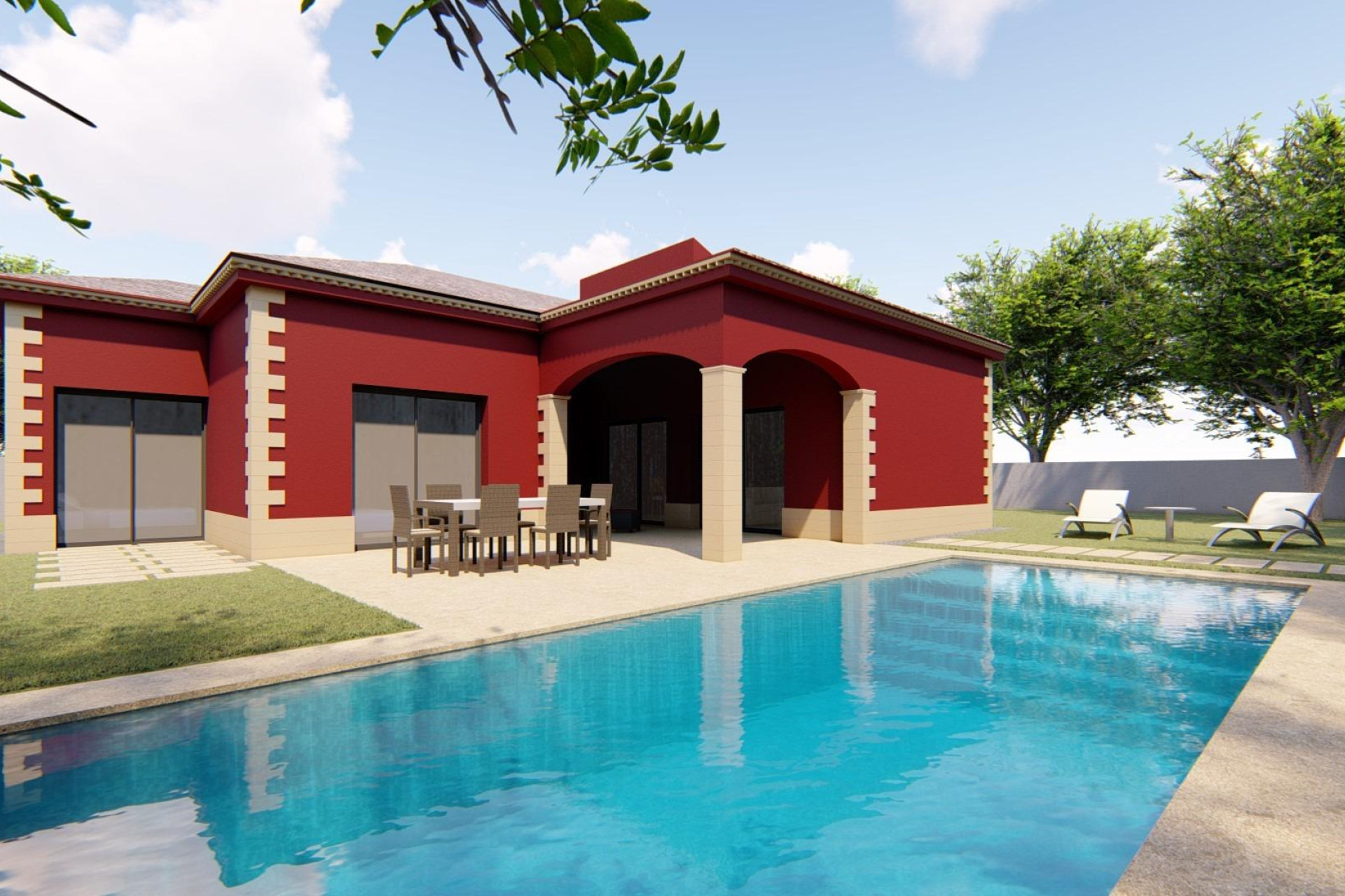 Nouvelle construction - Villa - Pinoso - Campo