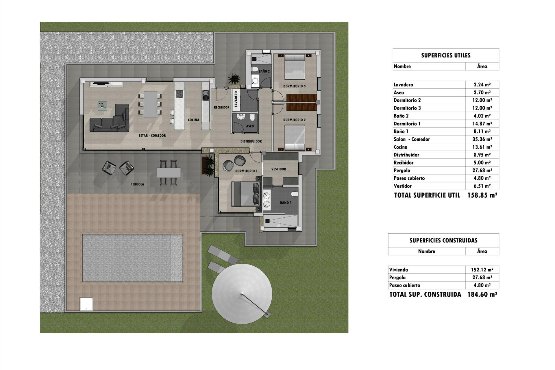 Nouvelle construction - Villa - Pinoso - Lel