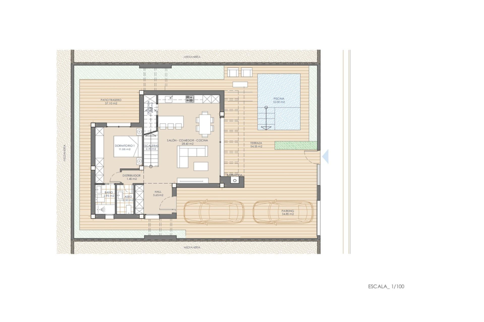 Nouvelle construction - Villa - San Juan de los Terreros - Las Mimosas