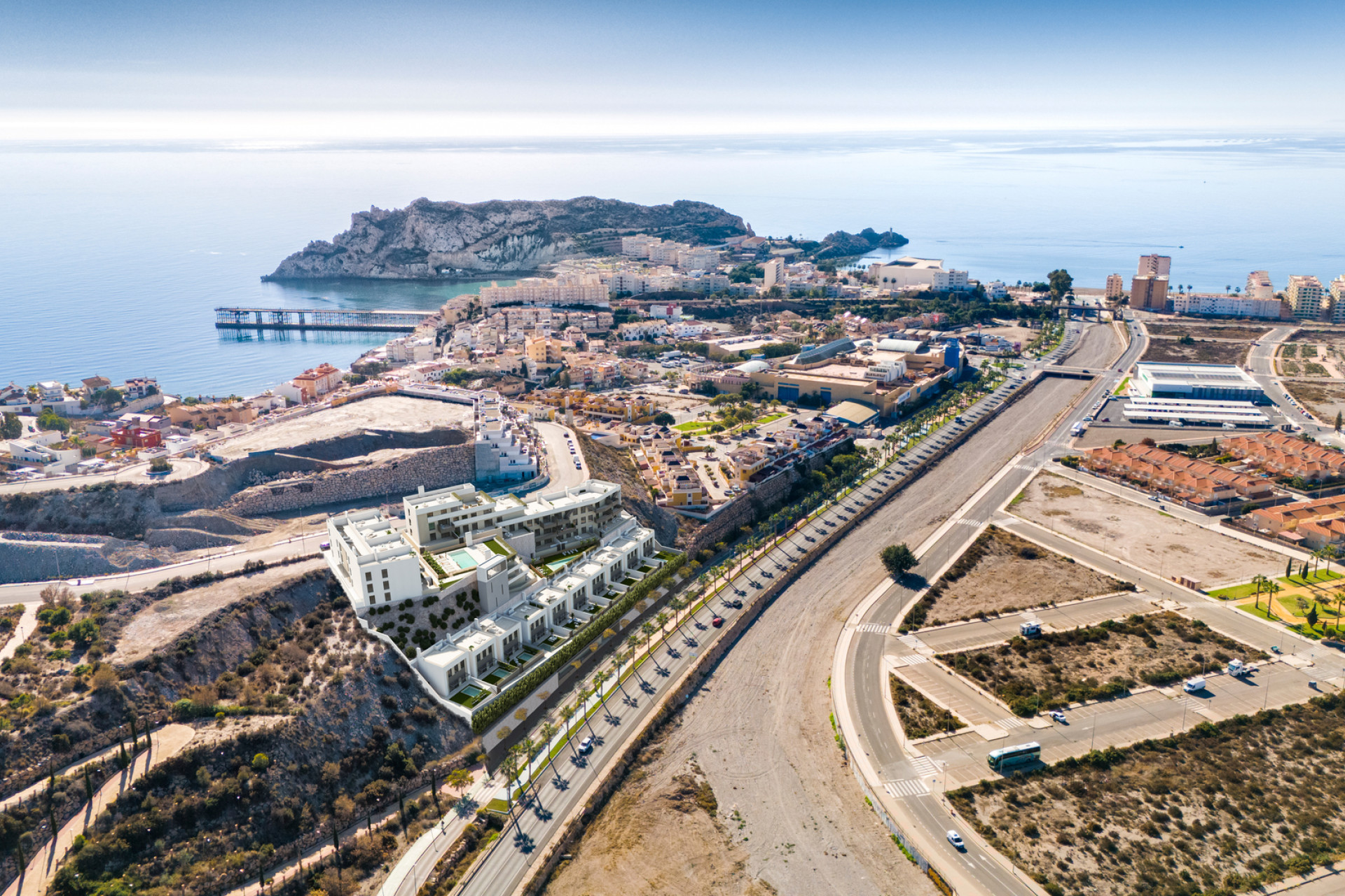 Nowy budynek - Daszek - Aguilas - Águilas