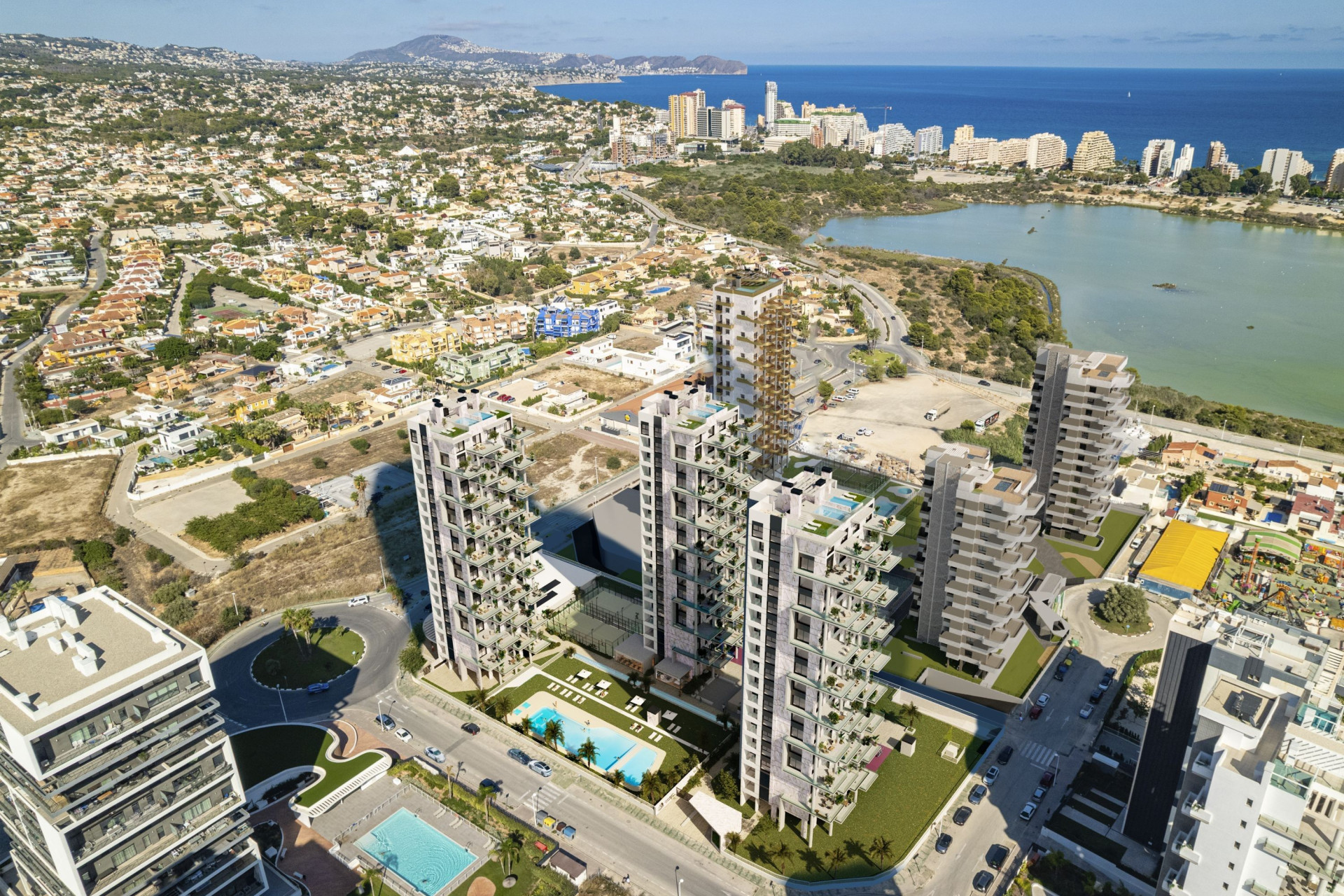 Nowy budynek - Daszek - Calpe