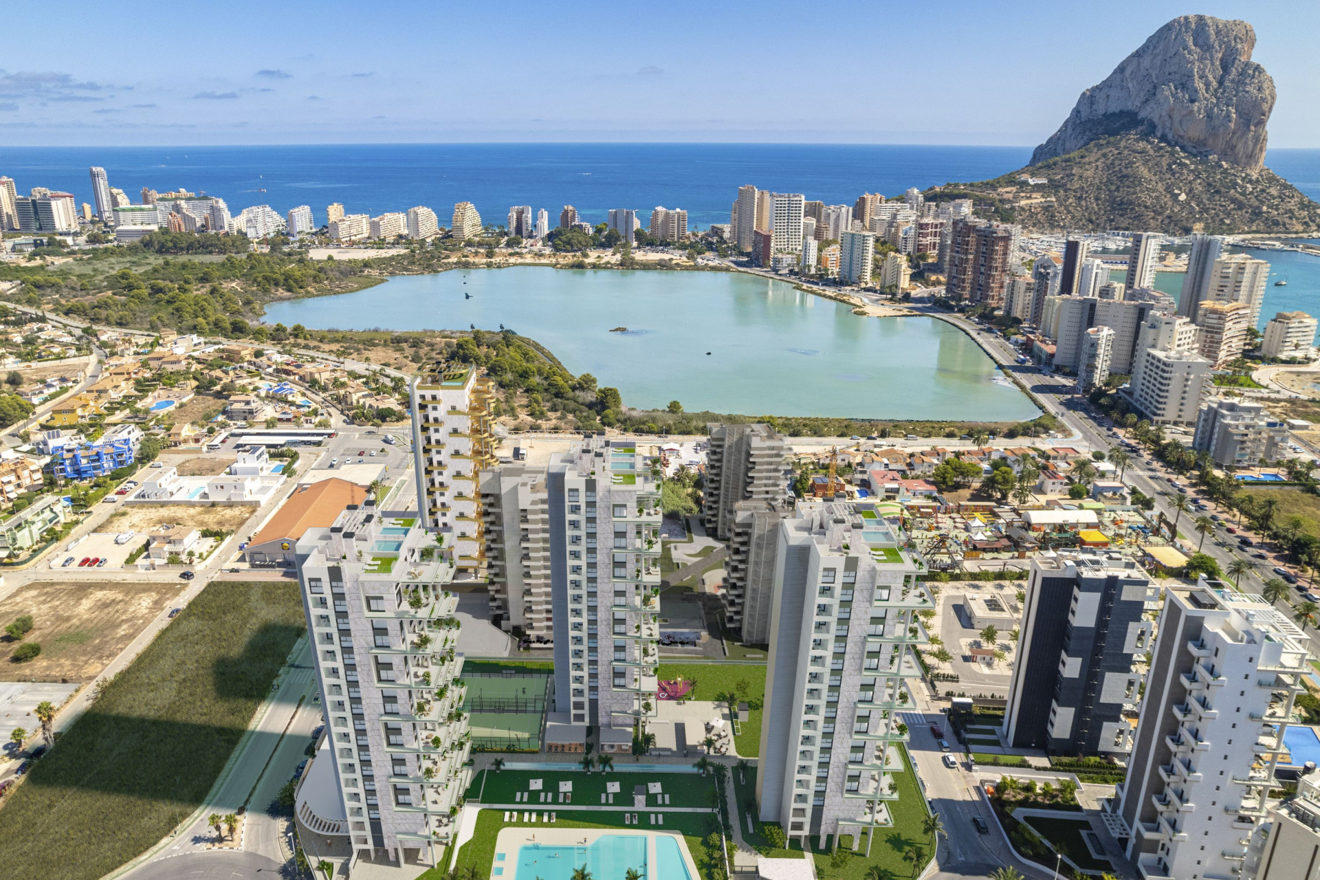 Nowy budynek - Daszek - Calpe
