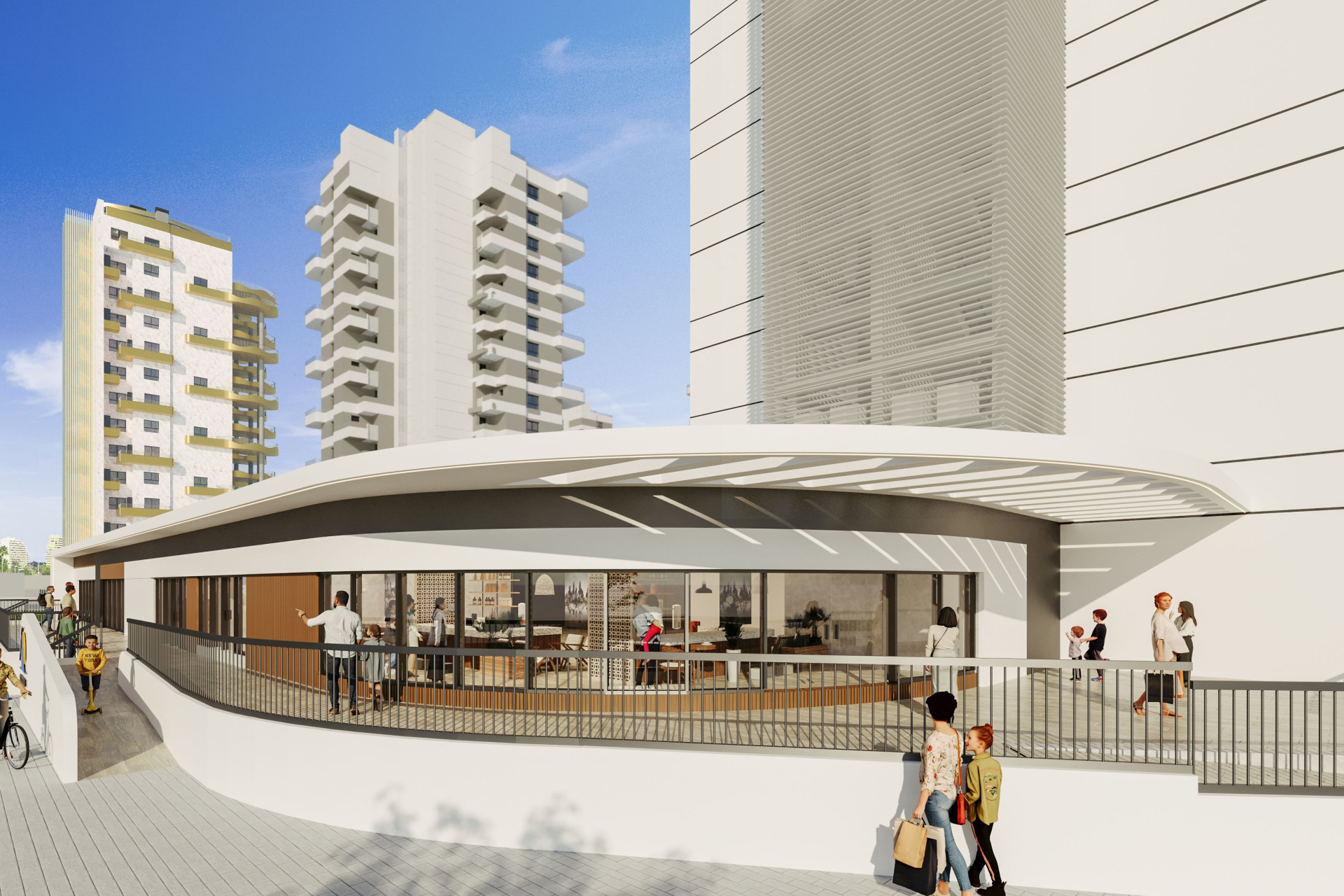 Nowy budynek - Daszek - Calpe