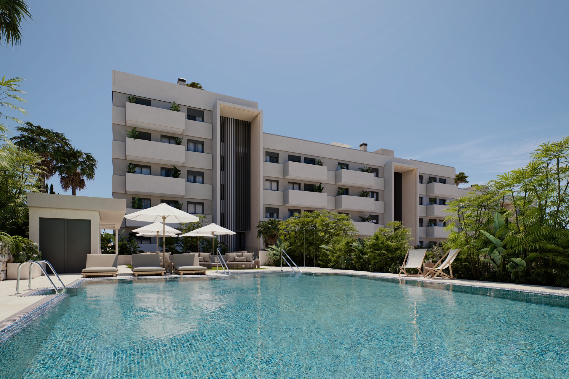 Nowy budynek - Daszek - Estepona