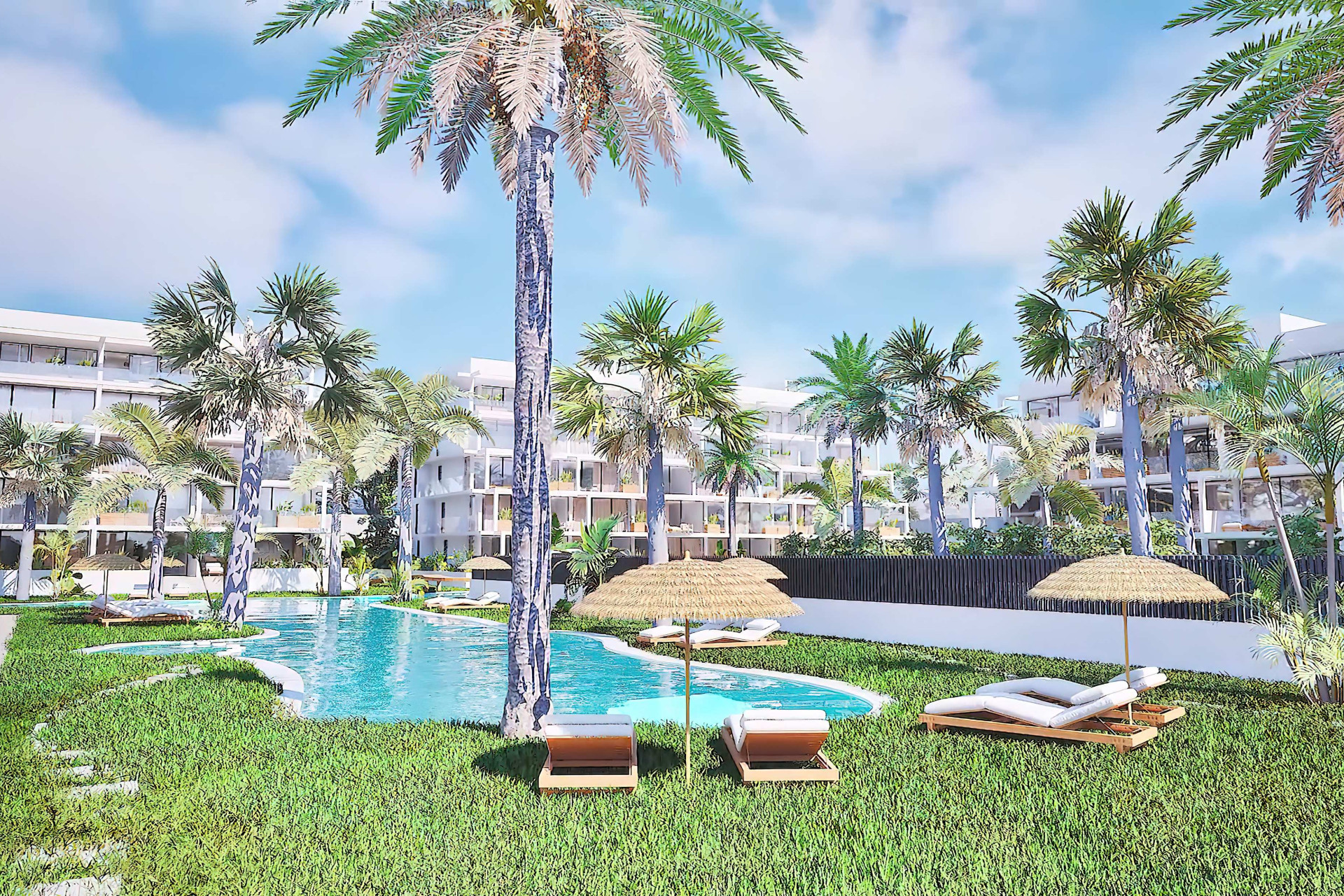 Nowy budynek - Daszek - Mar de Cristal