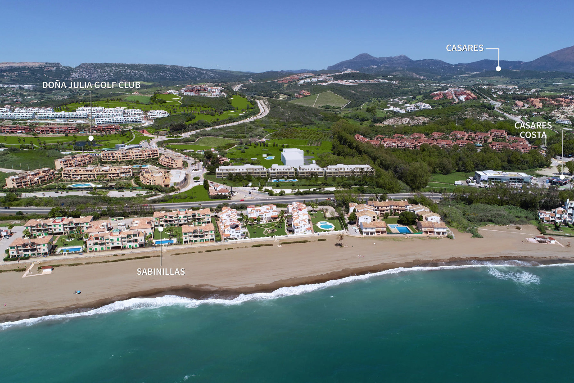 Nowy budynek - Kamienica - Casares Costa - Casares