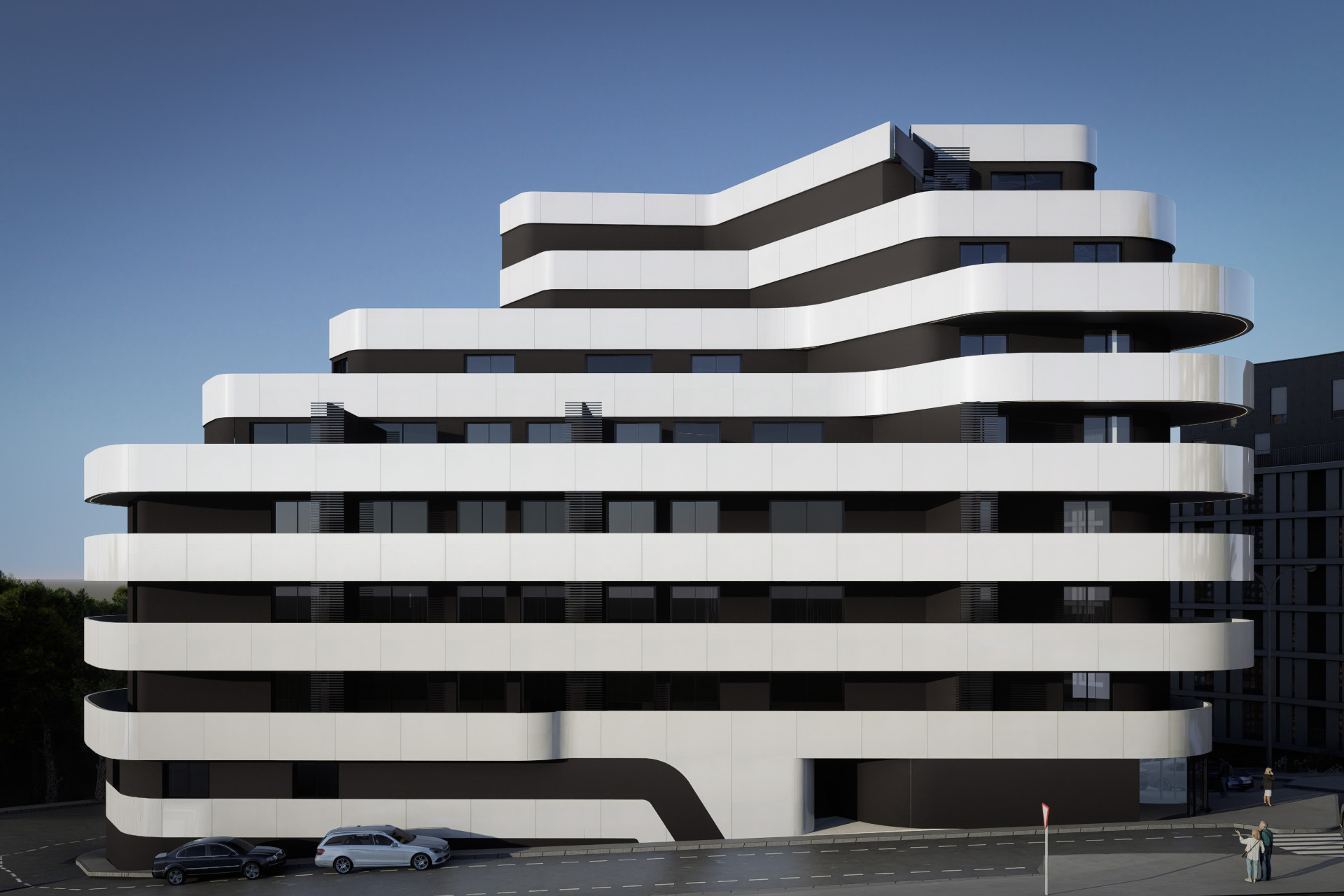 Nowy budynek - Mieszkanie w bloku - Calpe