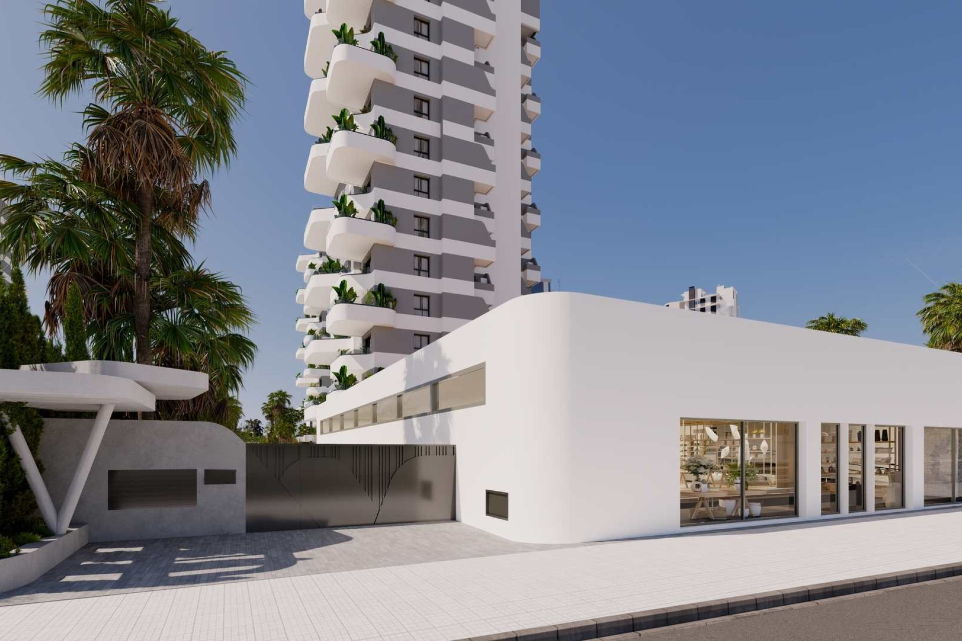 Nowy budynek - Mieszkanie w bloku - Calpe
