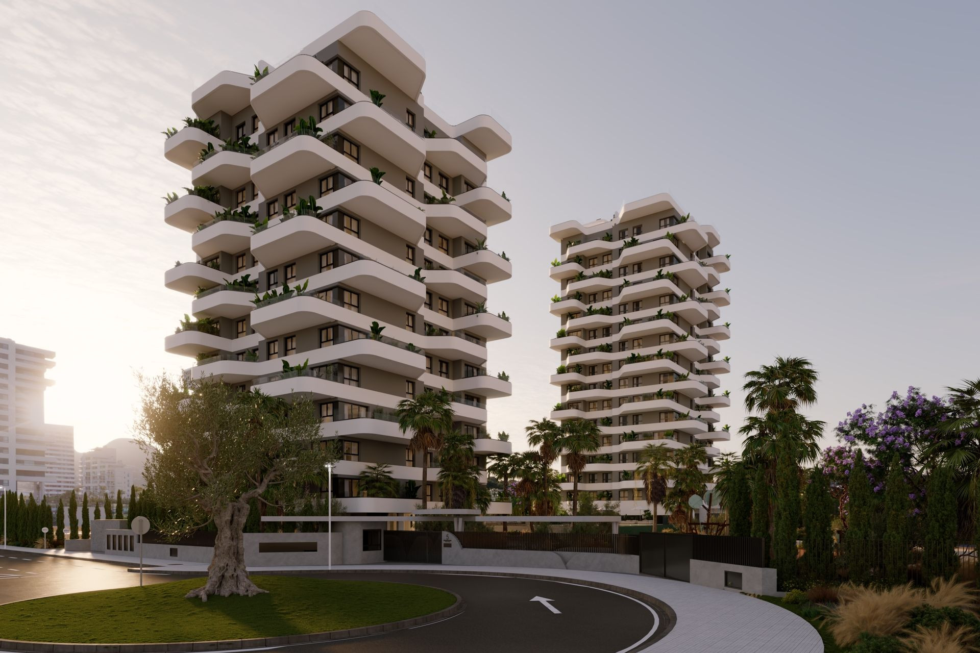 Nowy budynek - Mieszkanie w bloku - Calpe