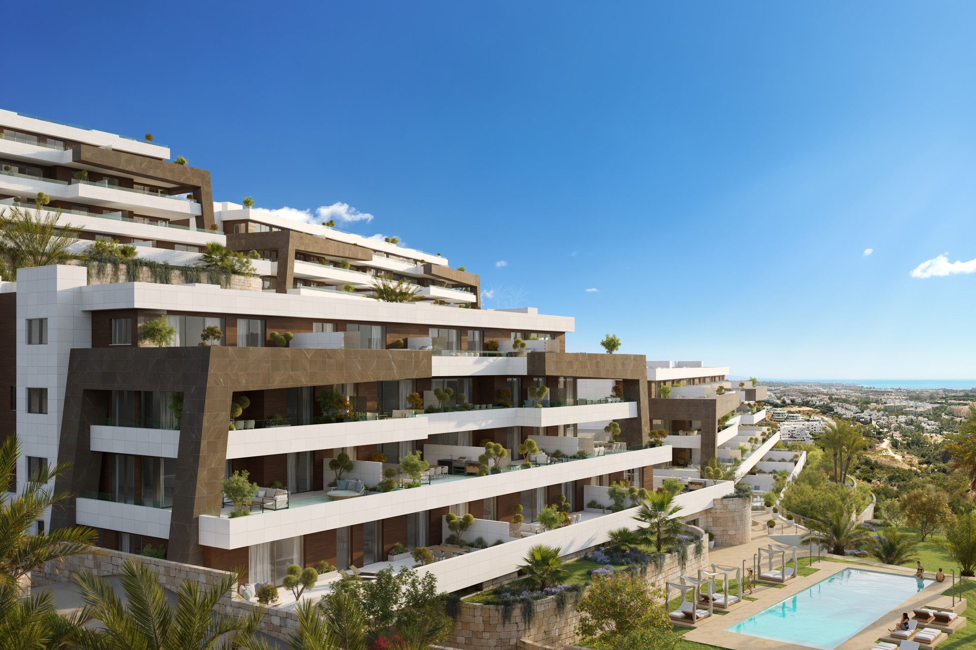 Nowy budynek - Mieszkanie w bloku - Estepona