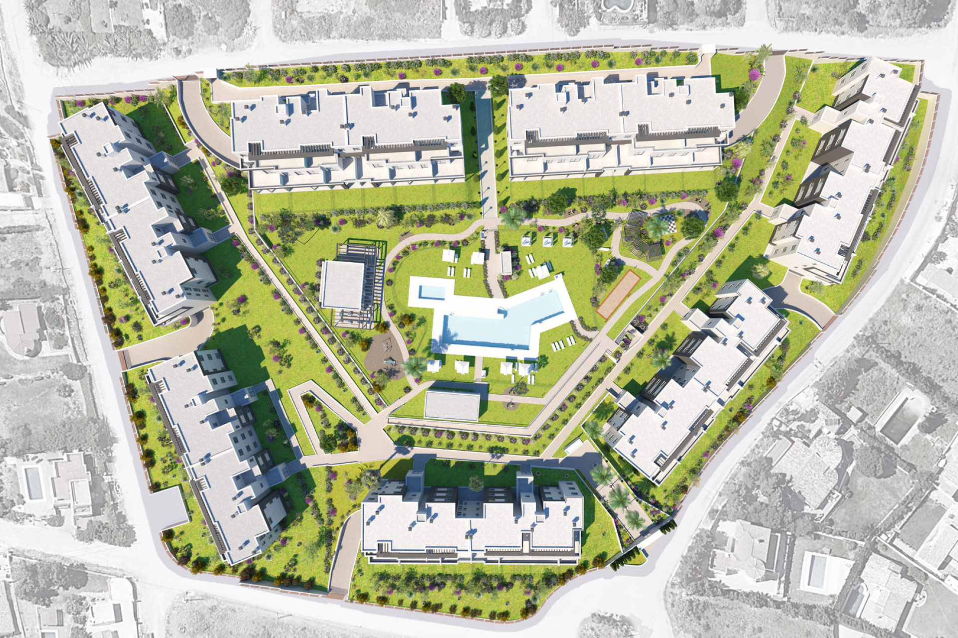 Nowy budynek - Mieszkanie w bloku - Estepona