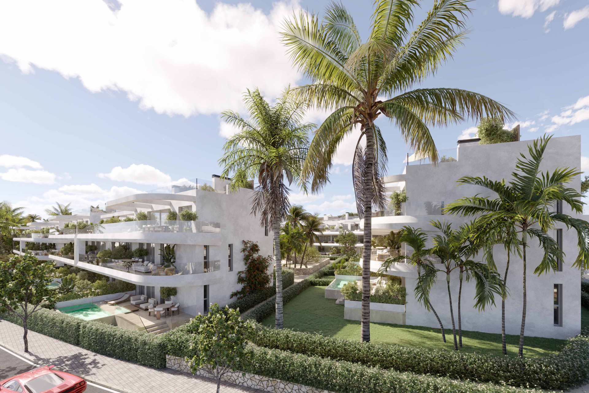Nowy budynek - Mieszkanie w bloku - Estepona