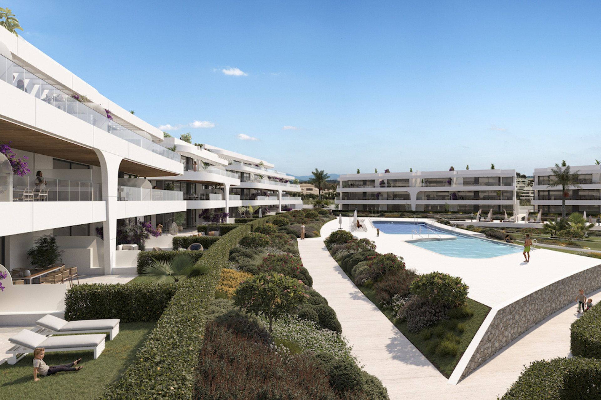 Nowy budynek - Mieszkanie w bloku - Estepona