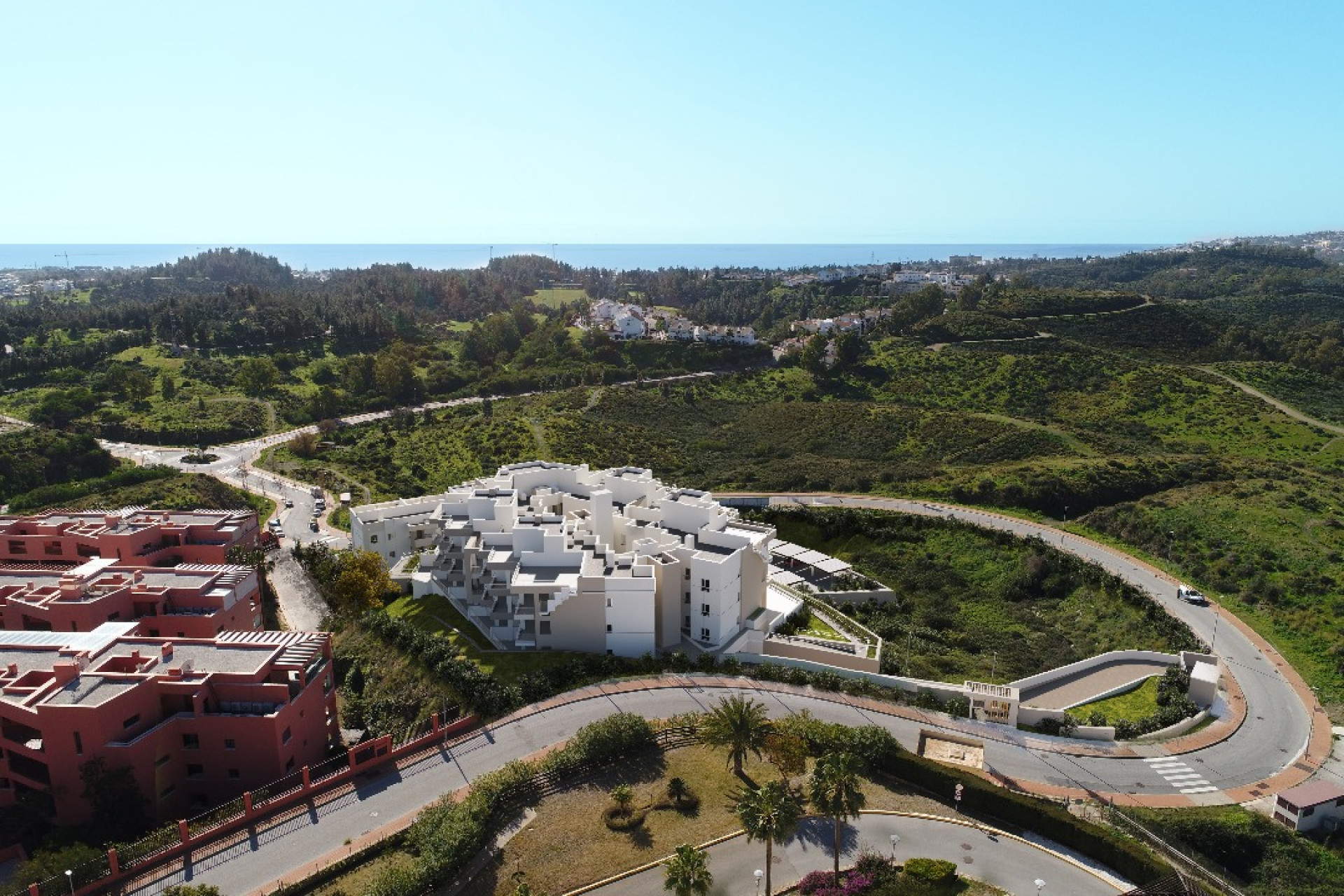 Nowy budynek - Mieszkanie w bloku - Las Lagunas de Mijas