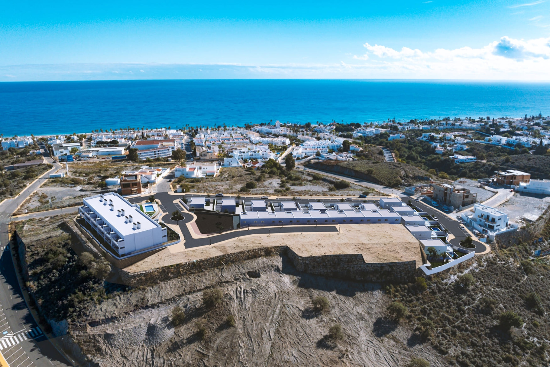 Nowy budynek - Mieszkanie w bloku - Mojacar - Mojácar