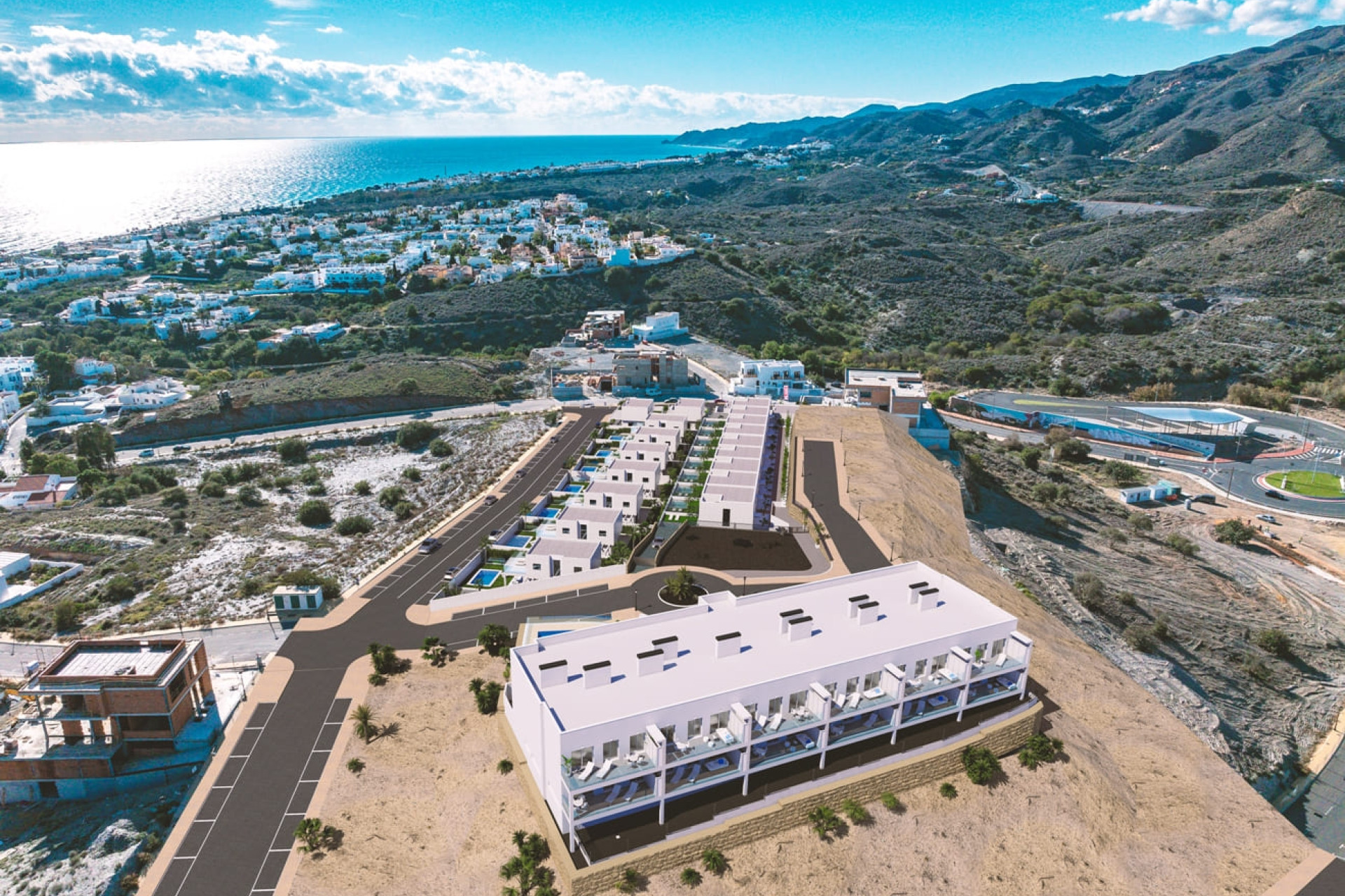 Nowy budynek - Mieszkanie w bloku - Mojacar - Mojácar