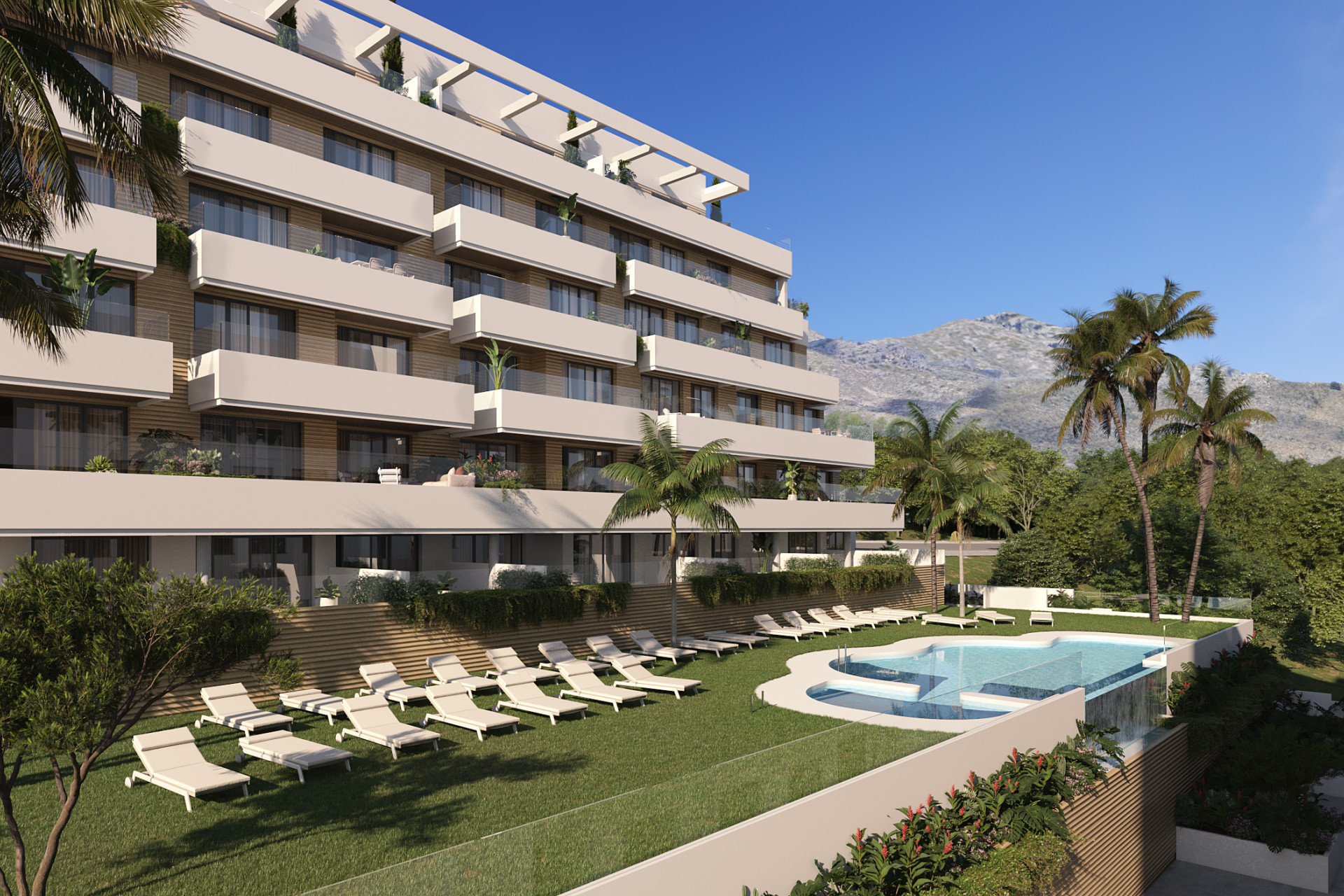 Nowy budynek - Mieszkanie w bloku - Torremolinos