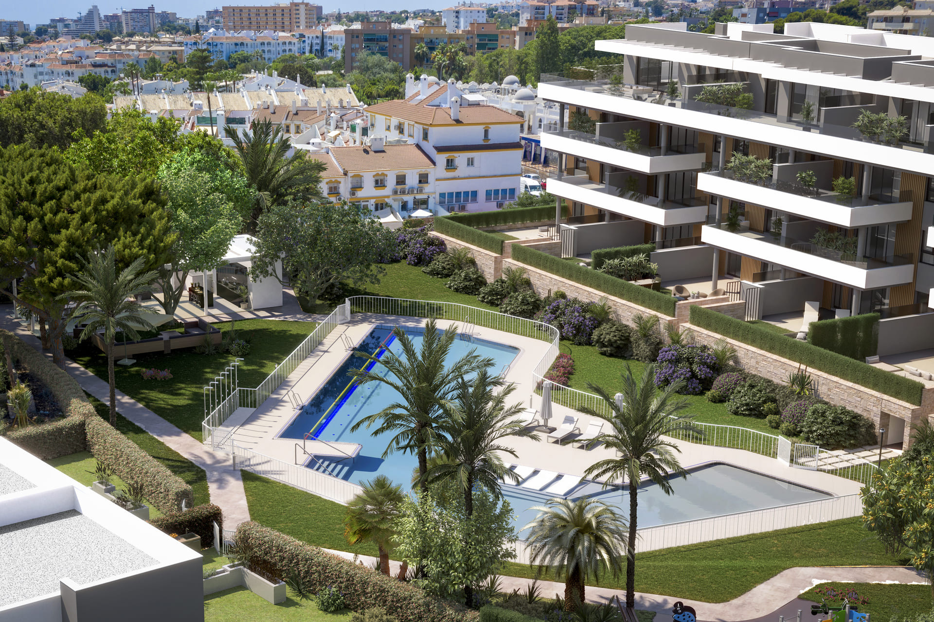 Nowy budynek - Mieszkanie w bloku - Torremolinos