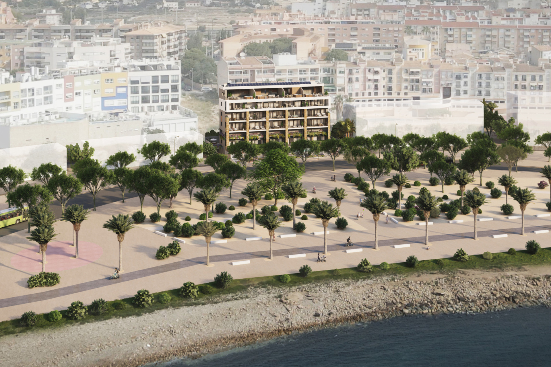 Nowy budynek - Mieszkanie w bloku - Villajoyosa