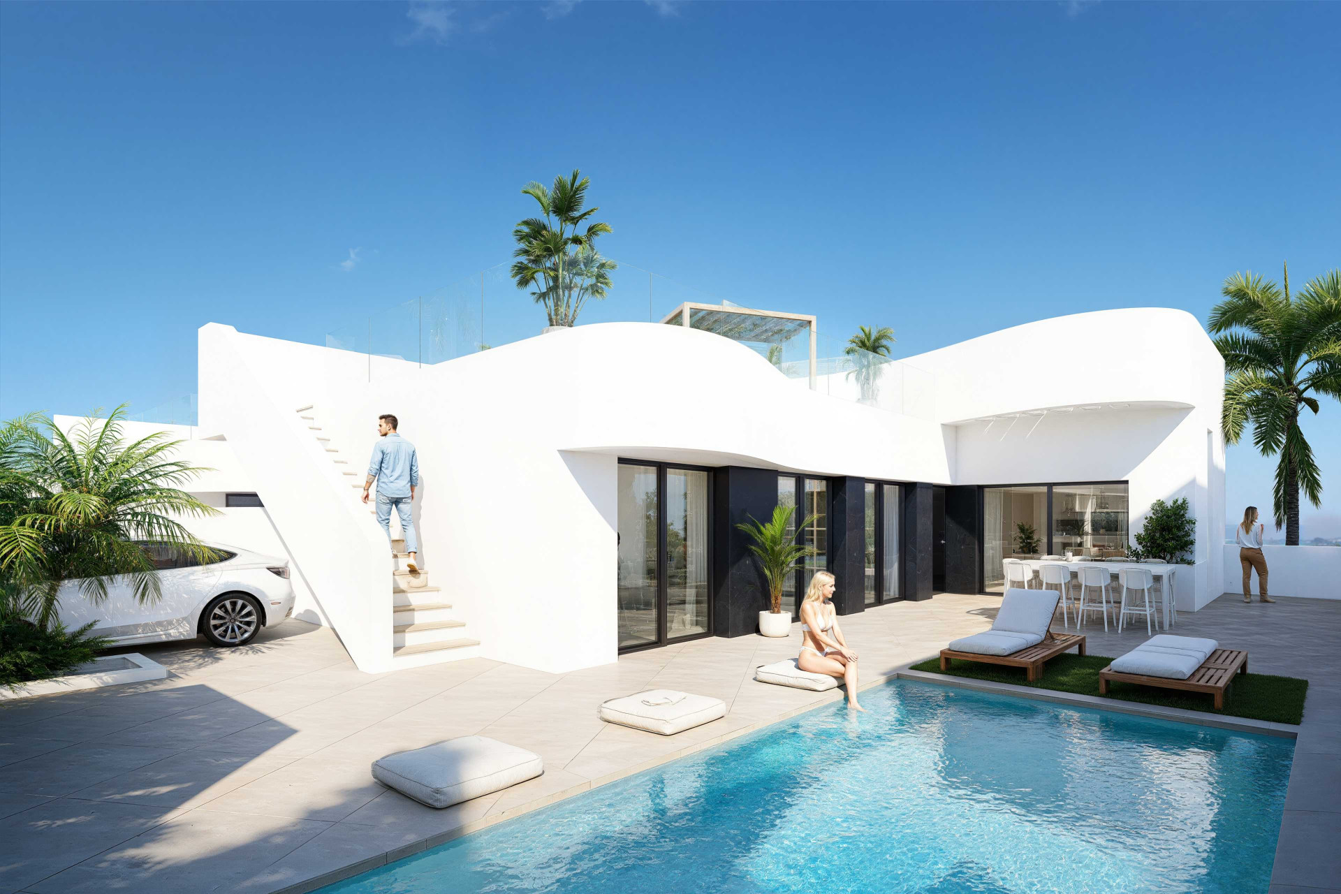 Nowy budynek - Villa - Algorfa