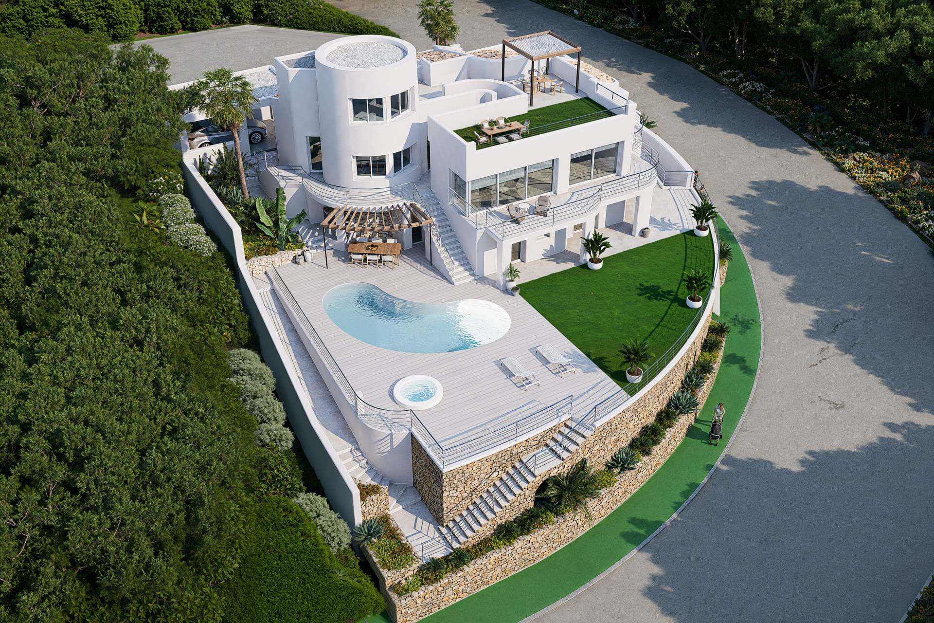 Nowy budynek - Villa - Altea