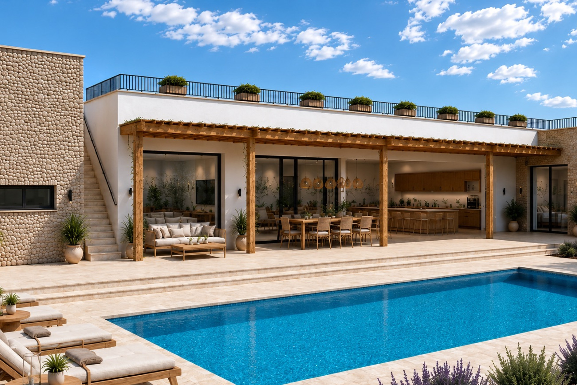 Nowy budynek - Villa - Cabo de Palos