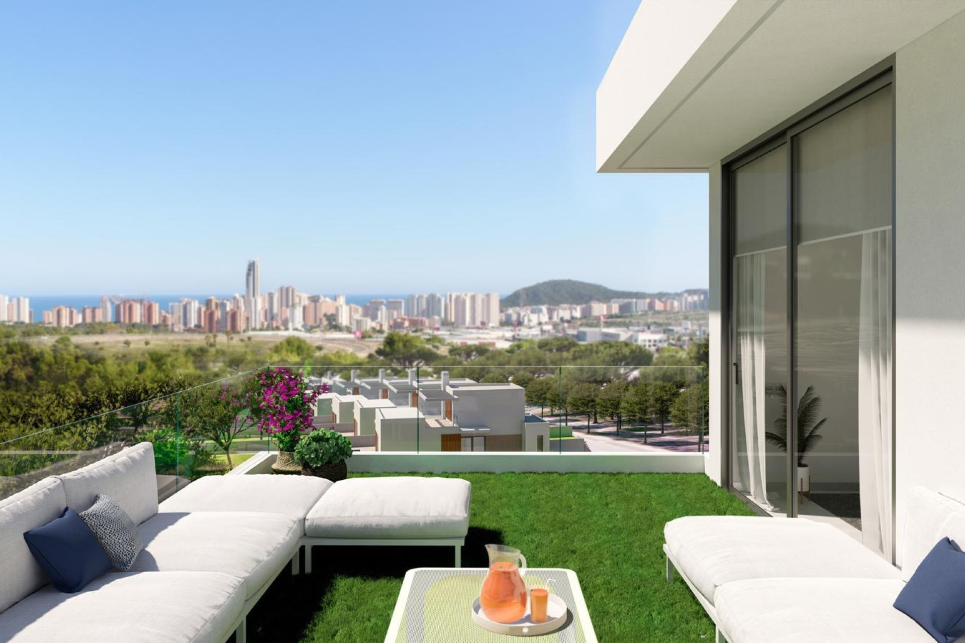 Nowy budynek - Villa - Finestrat - Balcon sierra cortina