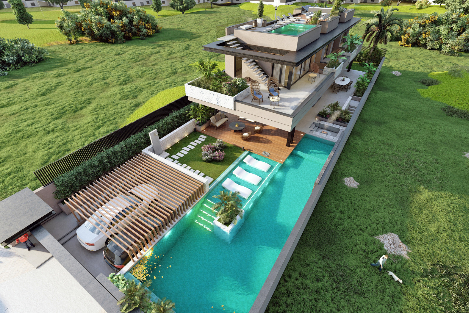 Nowy budynek - Villa - Fuengirola
