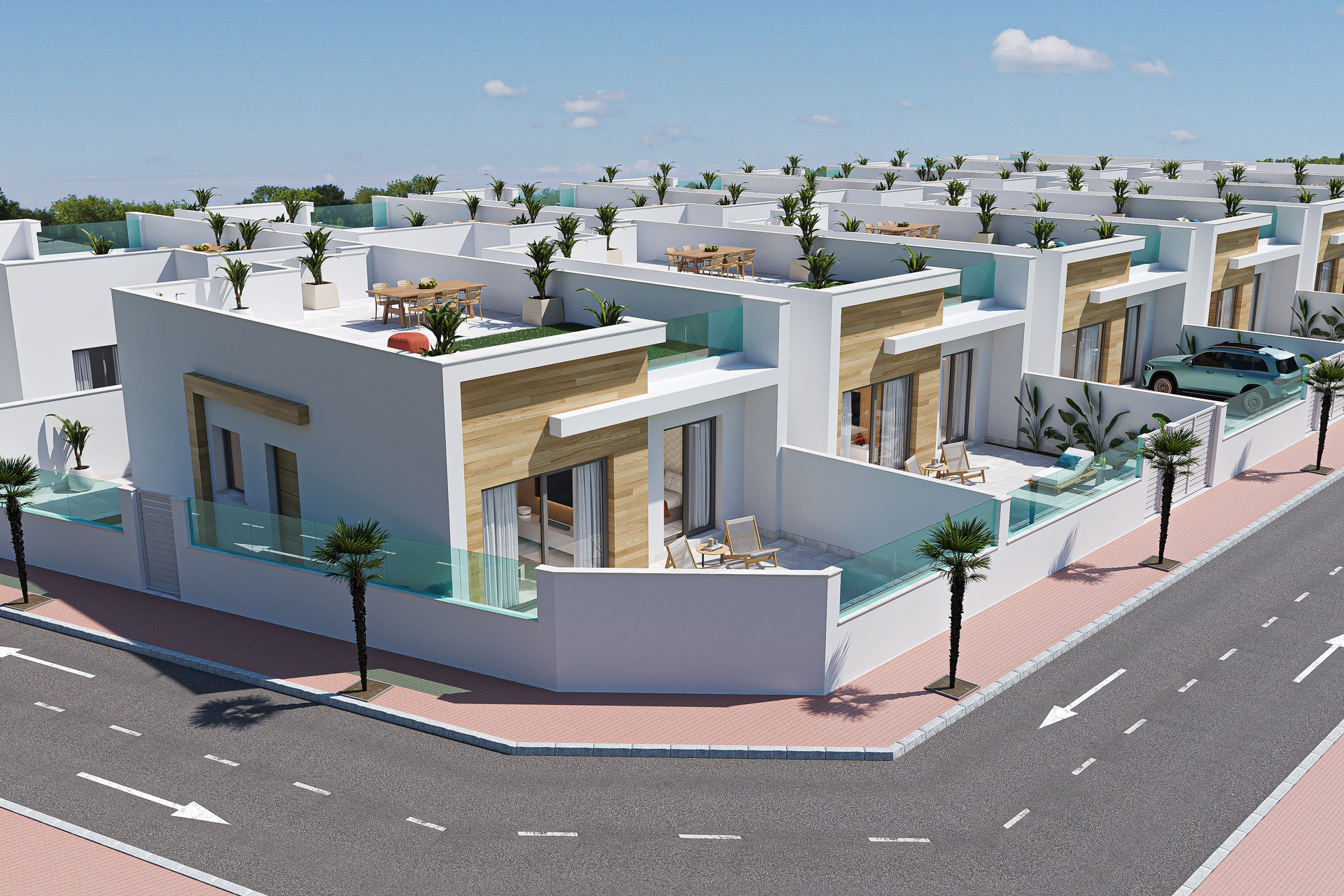 Nowy budynek - Villa - Jimenado