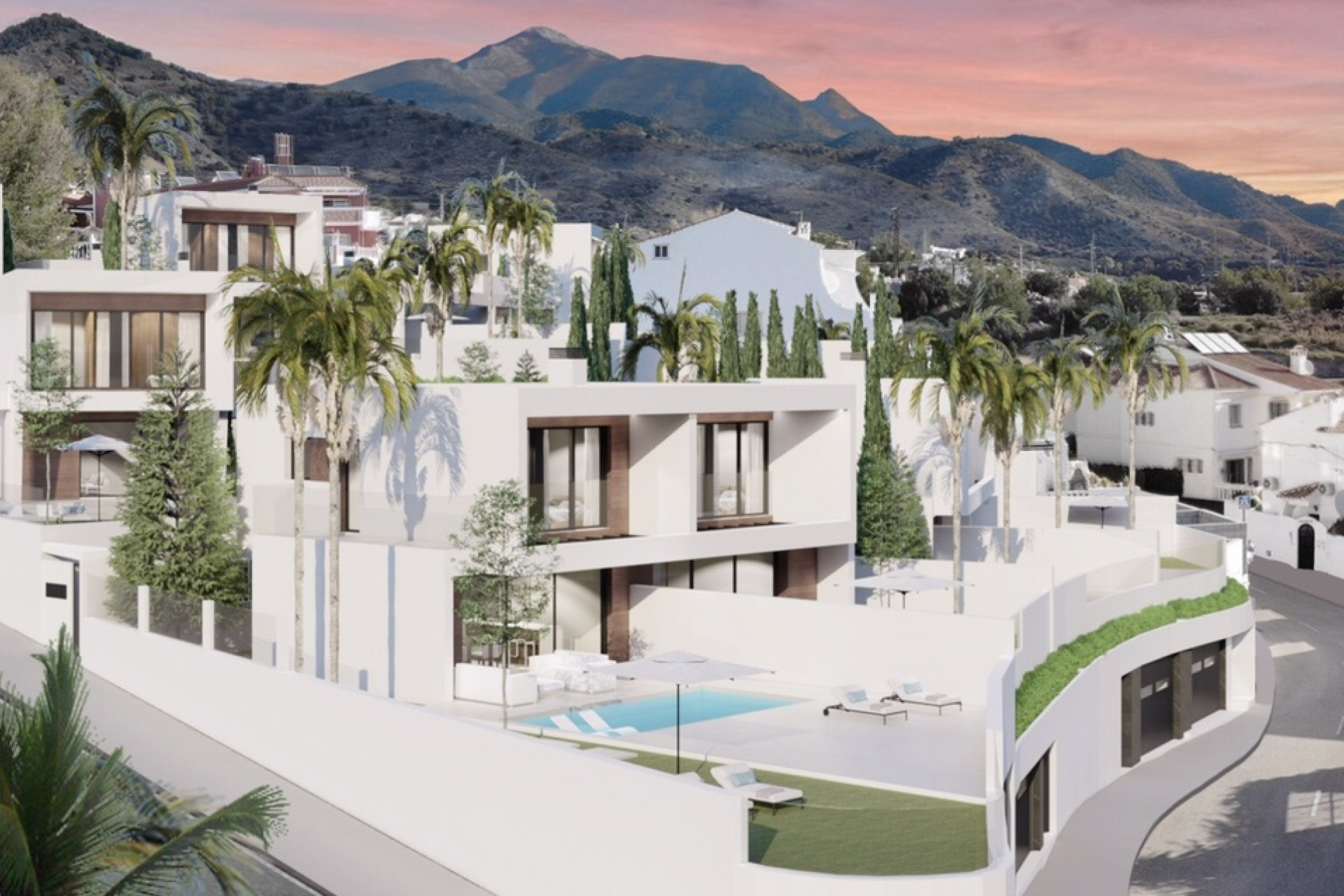 Nowy budynek - Villa - Nerja