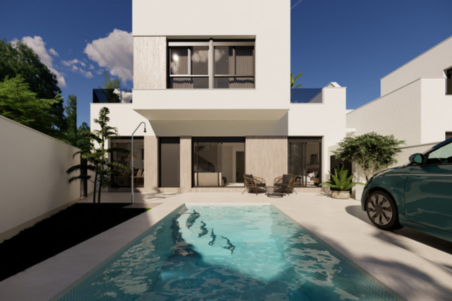 Nowy budynek - Villa - San Fulgencio