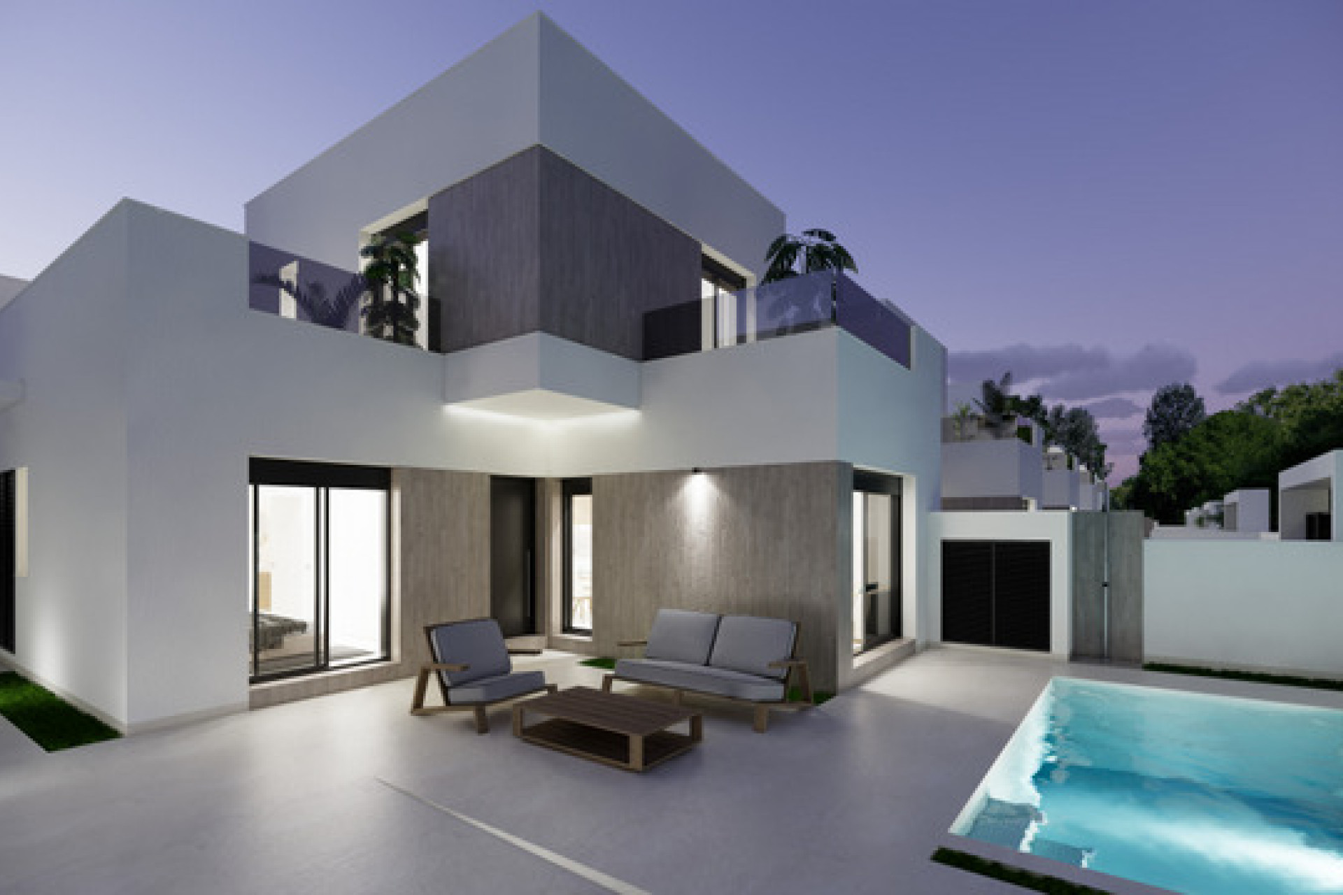Nowy budynek - Villa - San Fulgencio